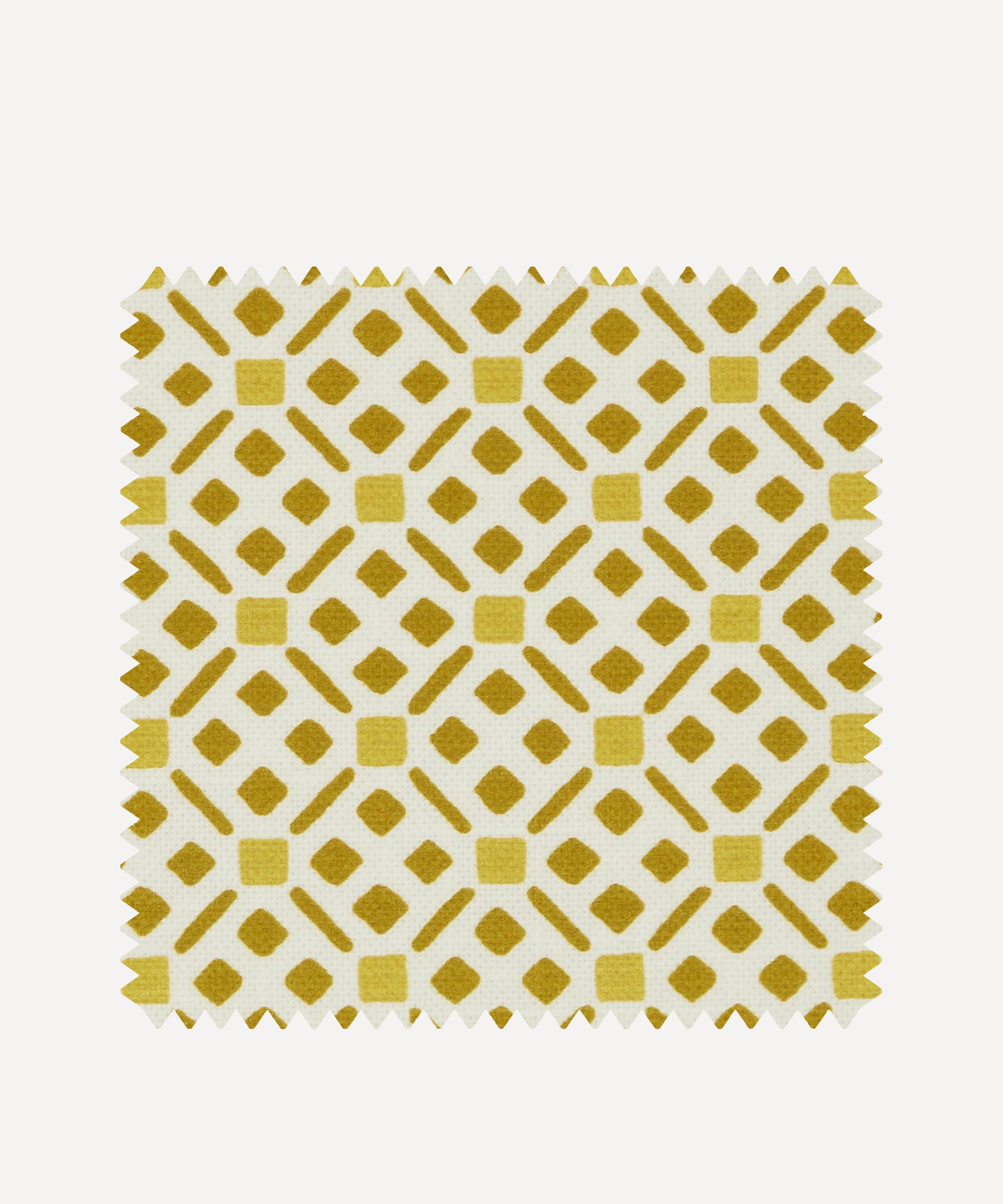 Liberty Interiors - Fabric Swatch - Tapestry Trellis Cotton in Yarrow image number 0