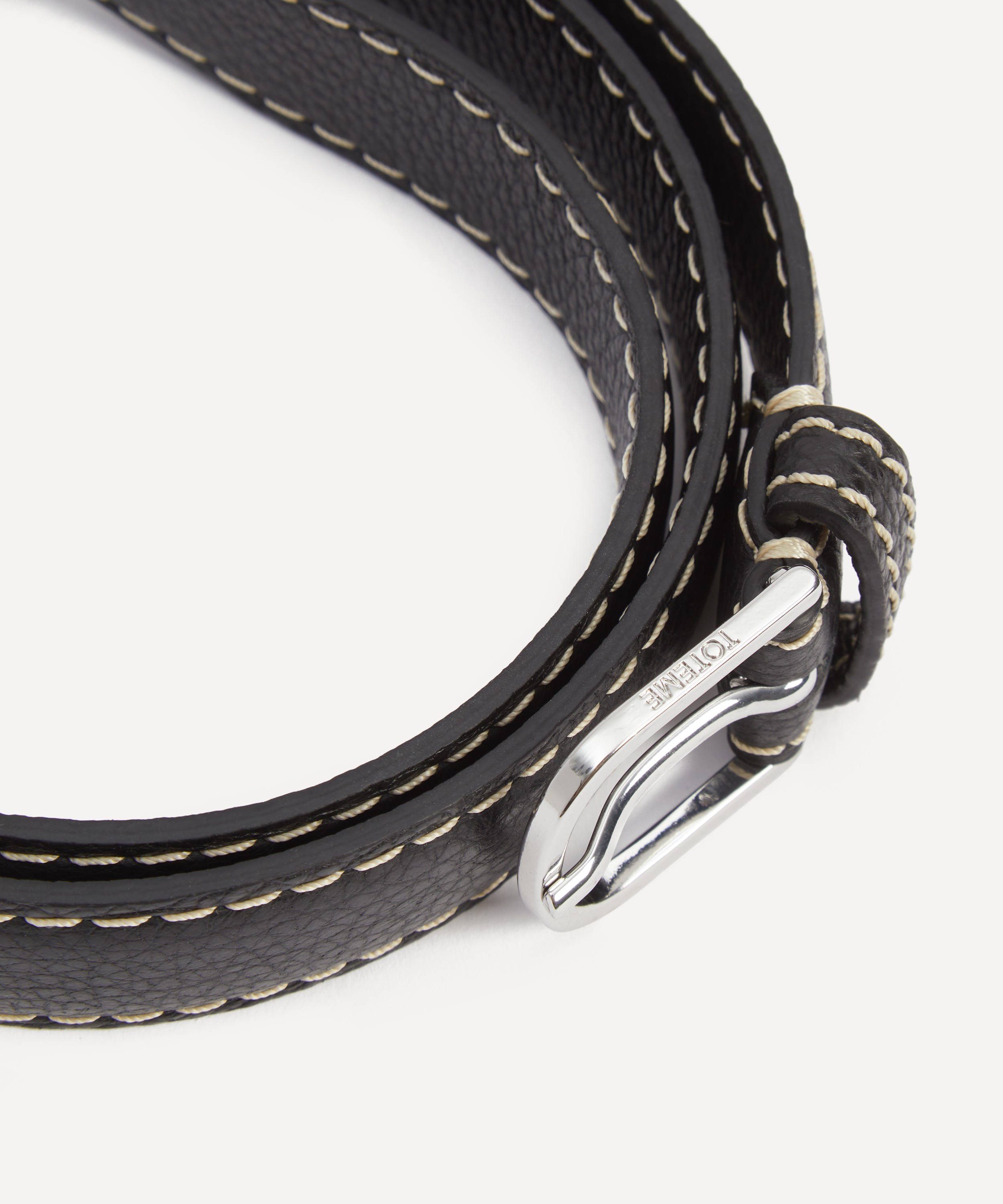 Toteme - Slim Leather Belt image number 1