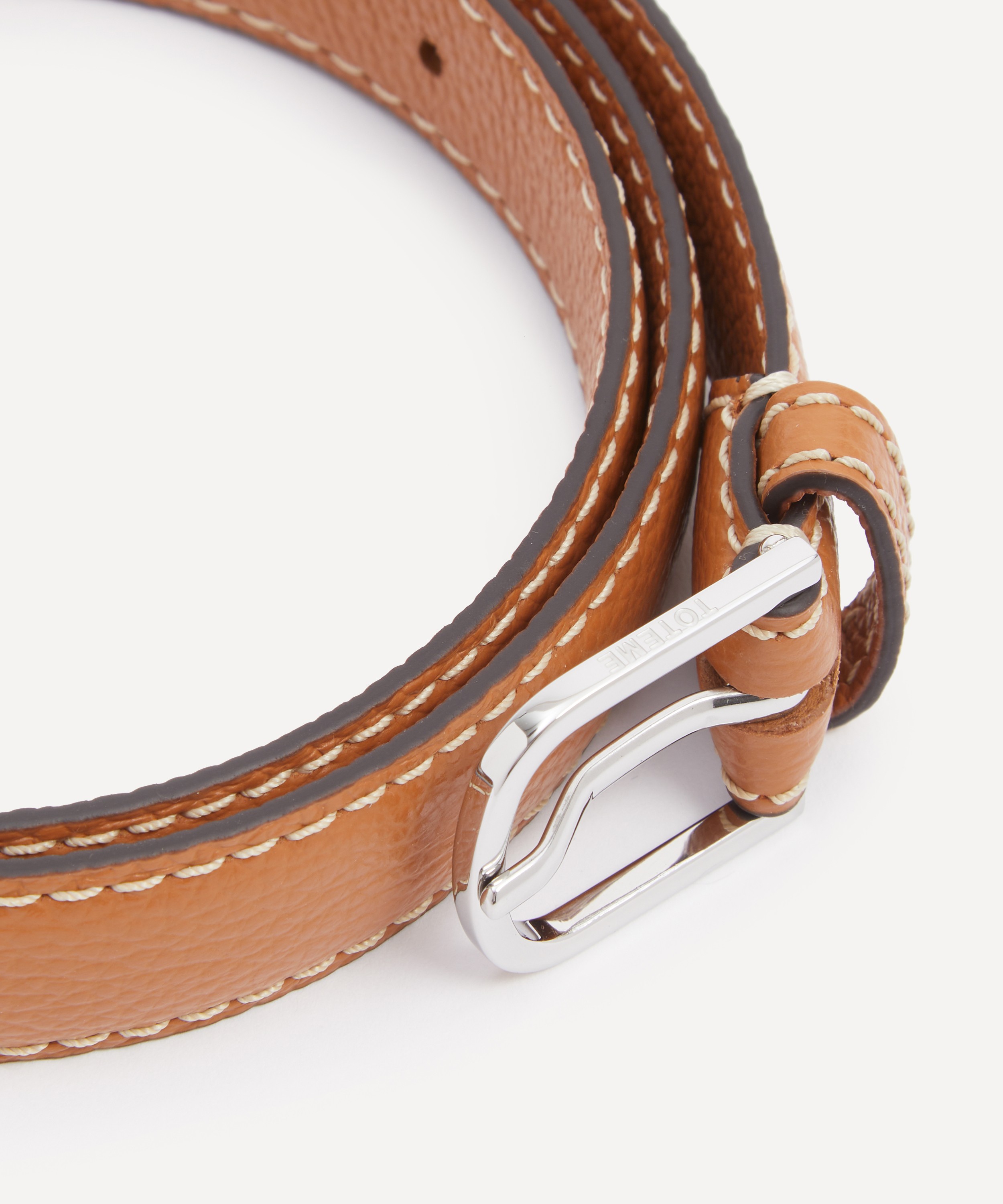 Toteme - Slim Leather Belt image number 1