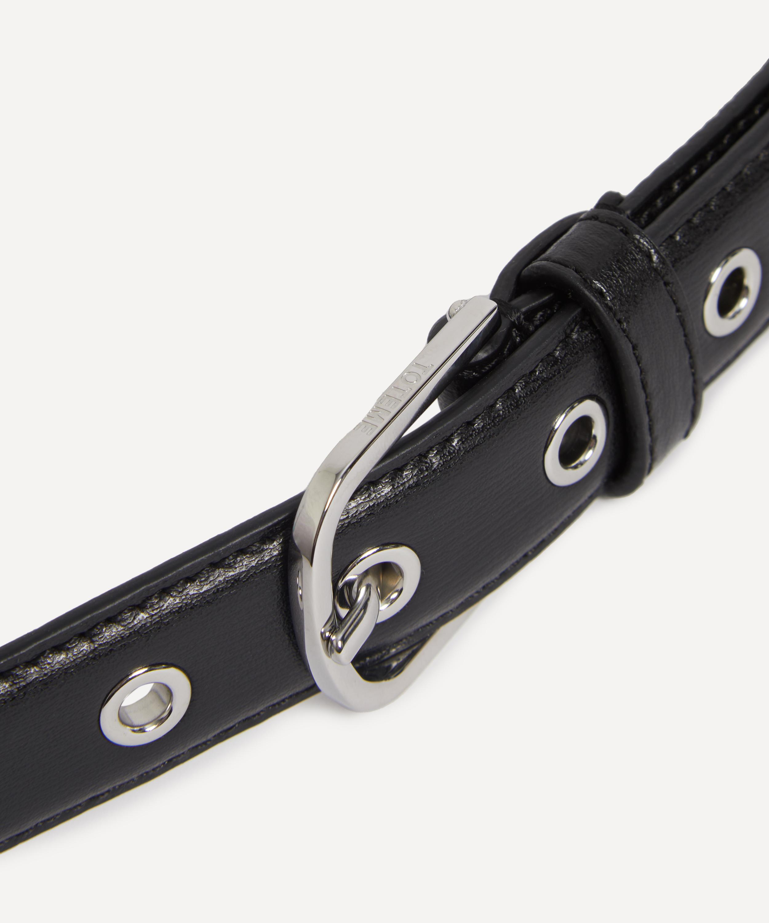 Toteme - Eyelet Leather Belt image number 2