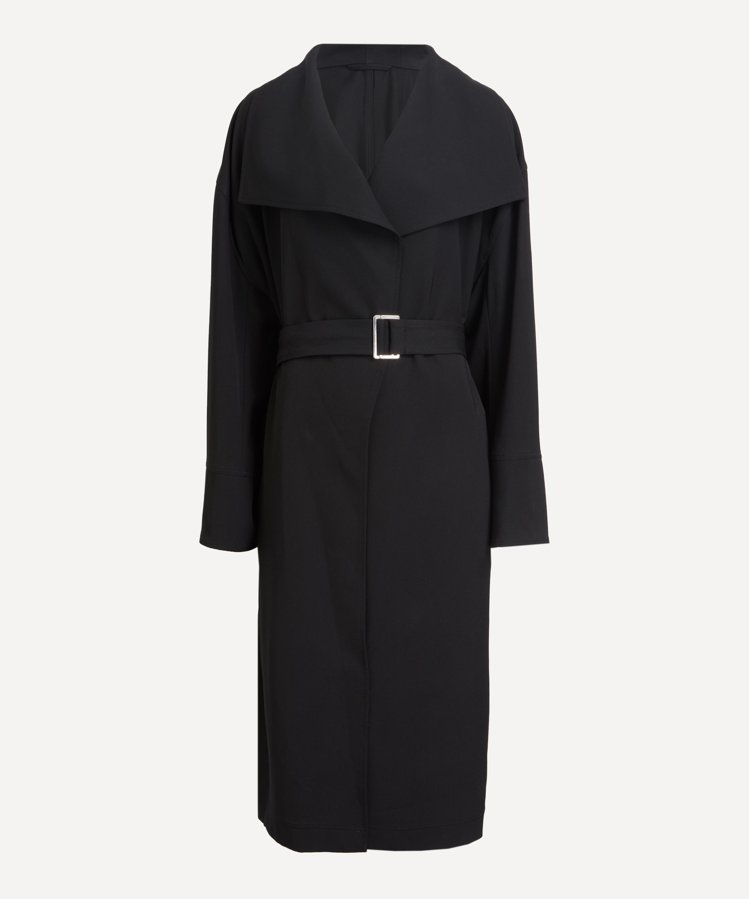 【TOTEME】手袋 ロング カシミア ブラック グレー ベージュ Toteme Embroidered Scarf Coat | Liberty