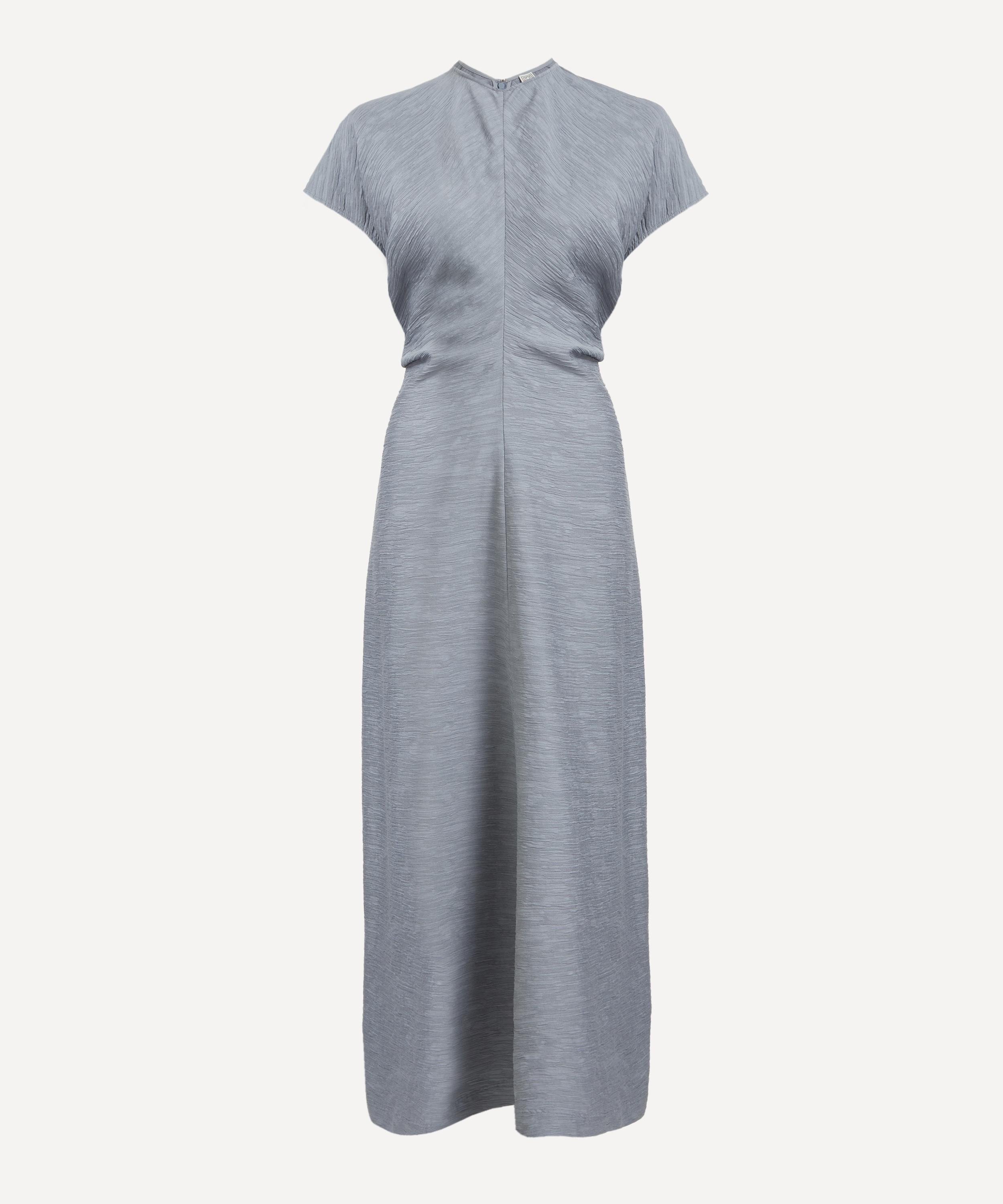 Toteme - Slouch Waist Crinkled Dress image number 0
