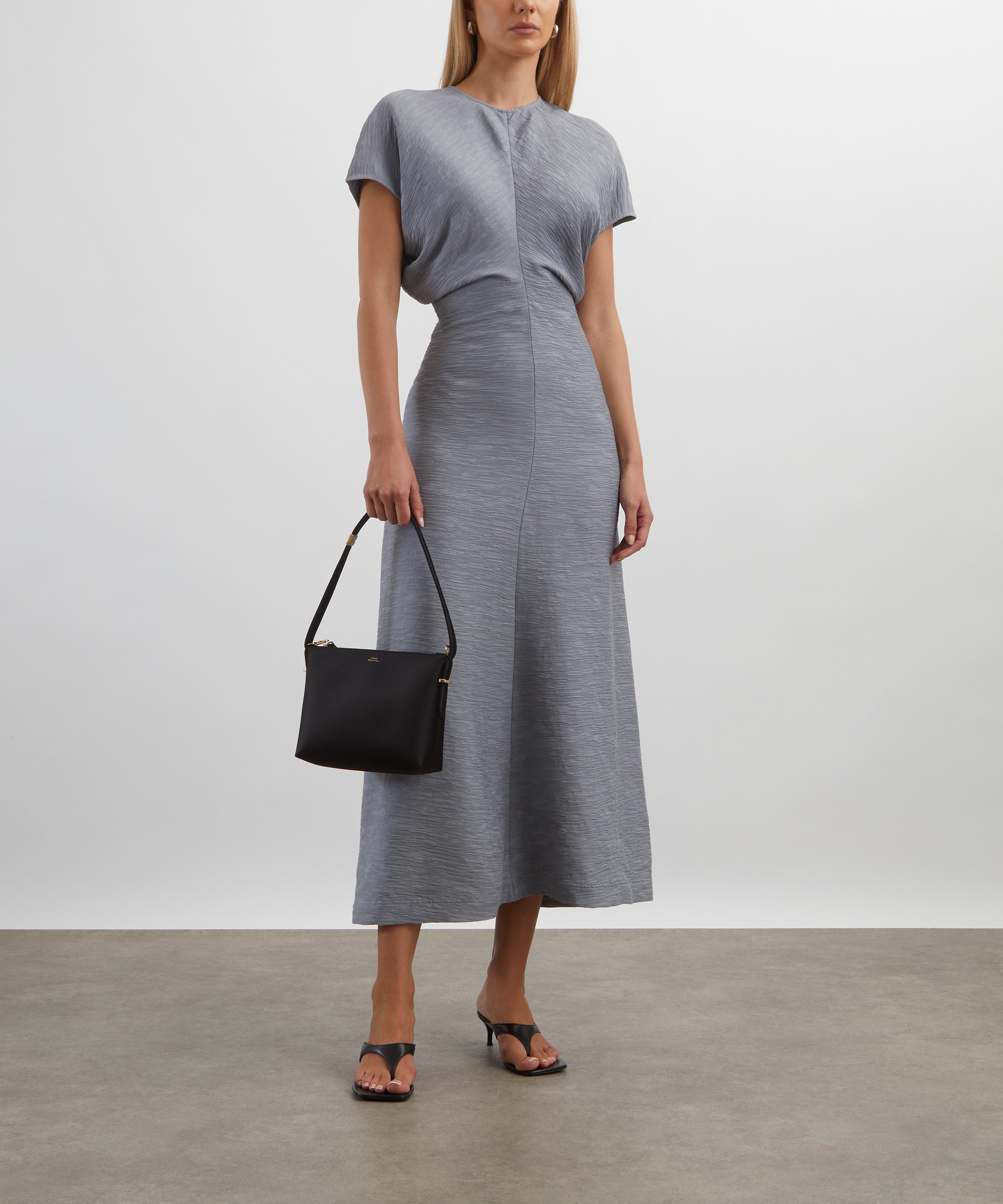 Toteme - Slouch Waist Crinkled Dress image number 1