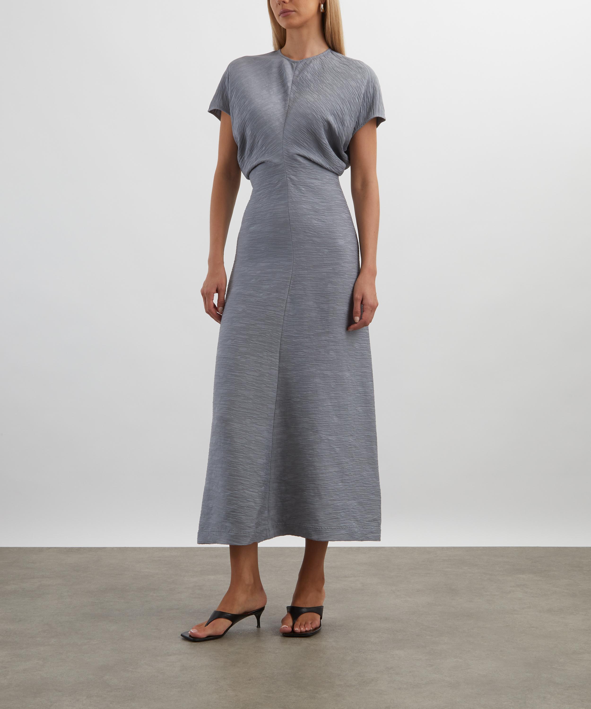Toteme - Slouch Waist Crinkled Dress image number 2