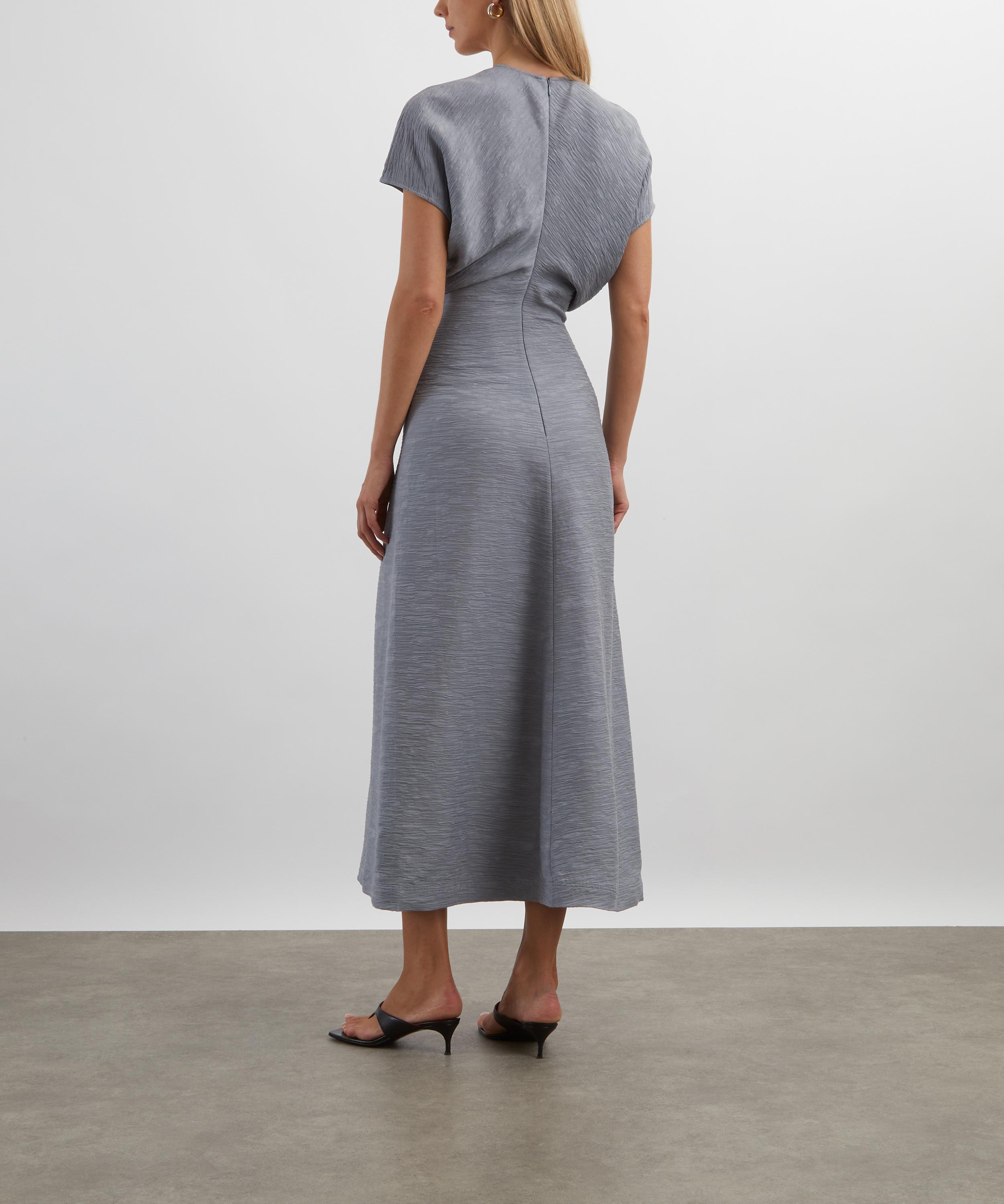 Toteme - Slouch Waist Crinkled Dress image number 3
