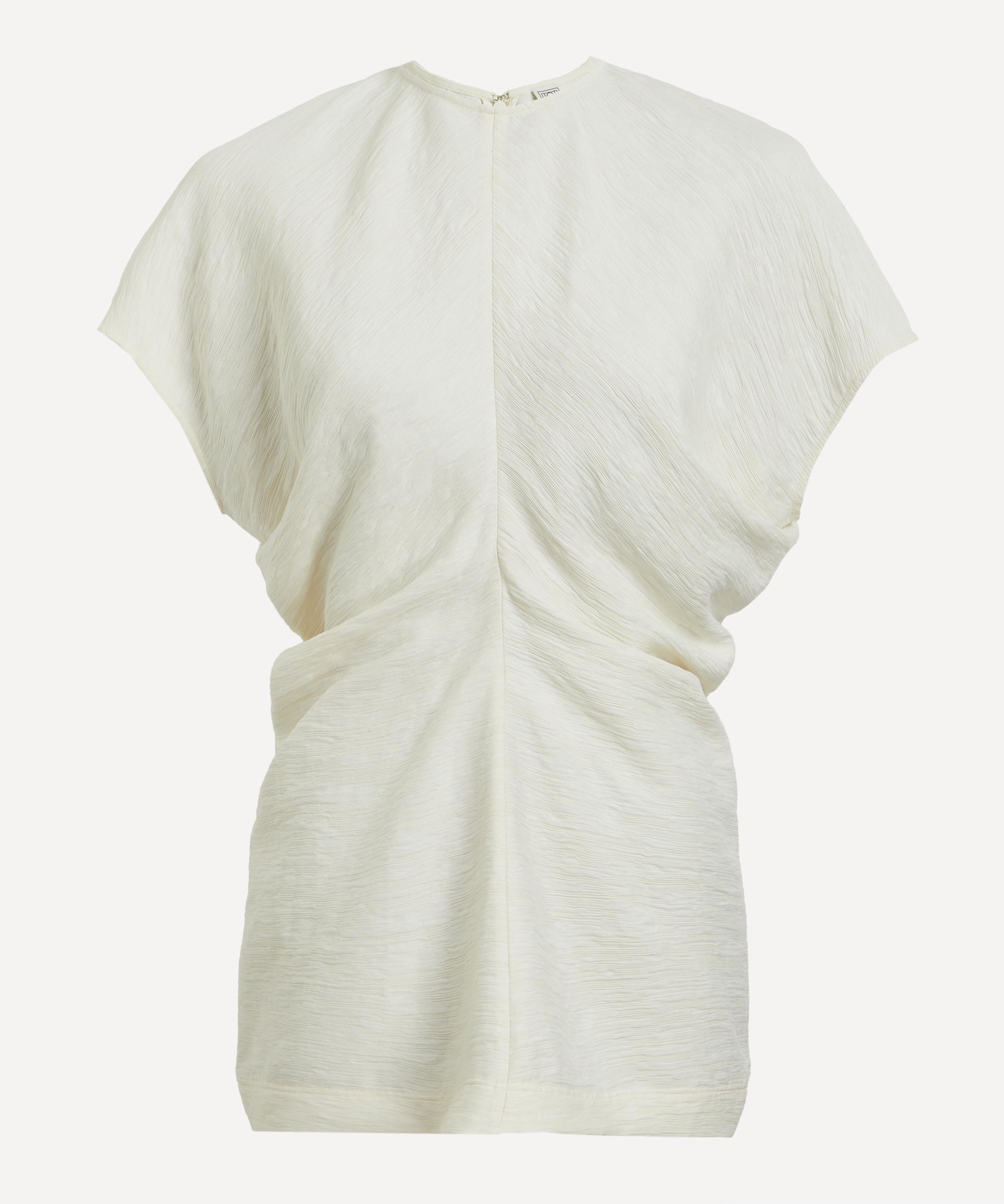 Toteme - Slouch Waist Crinkle Top image number 0