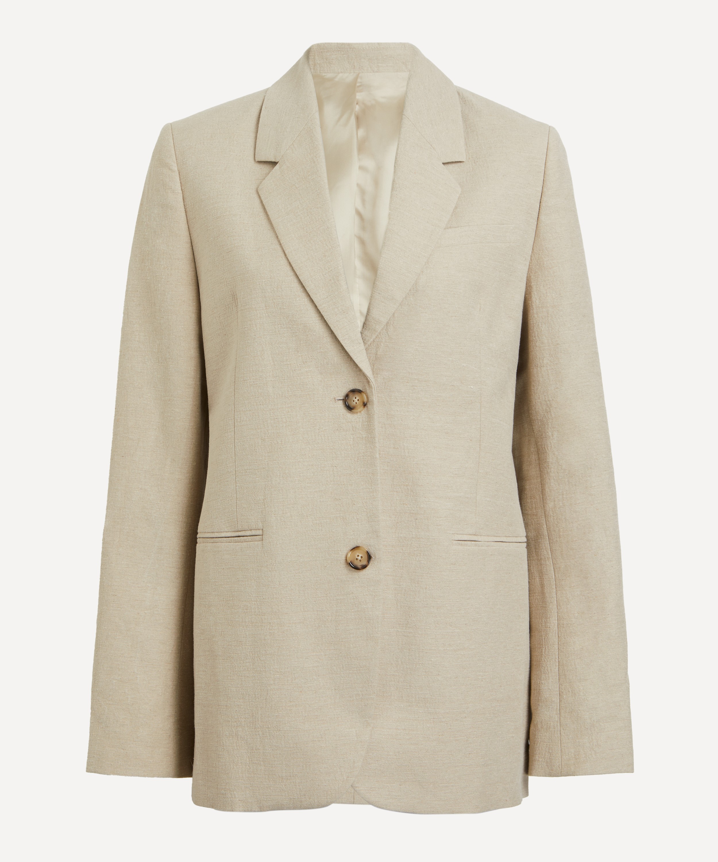 Toteme - Linen Tailored Suit Jacket