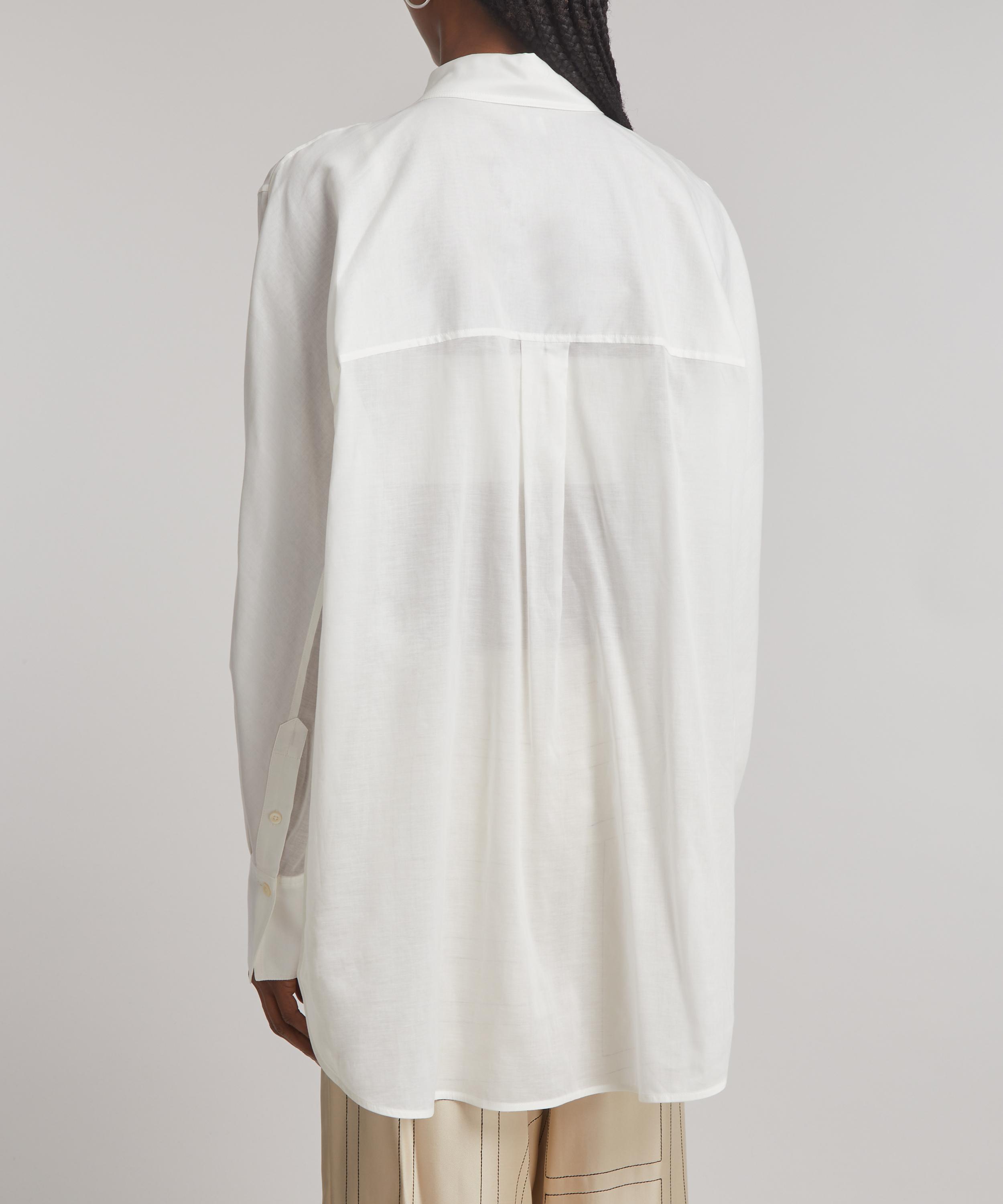 Toteme - Kimono-Sleeve Cotton Shirt image number 3