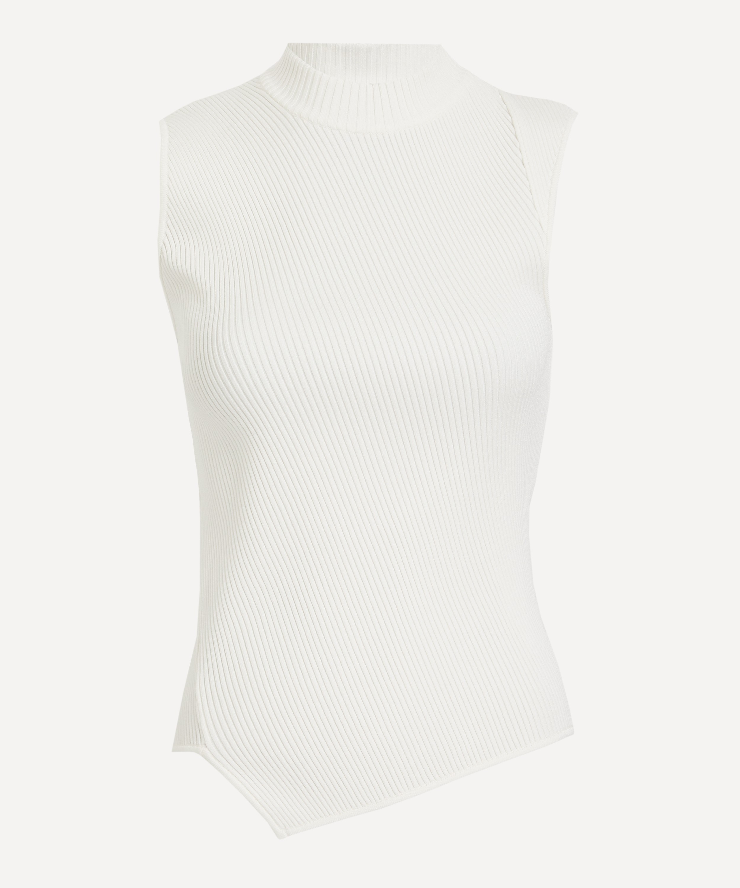 Toteme - Asymmetric Knit Top image number 0