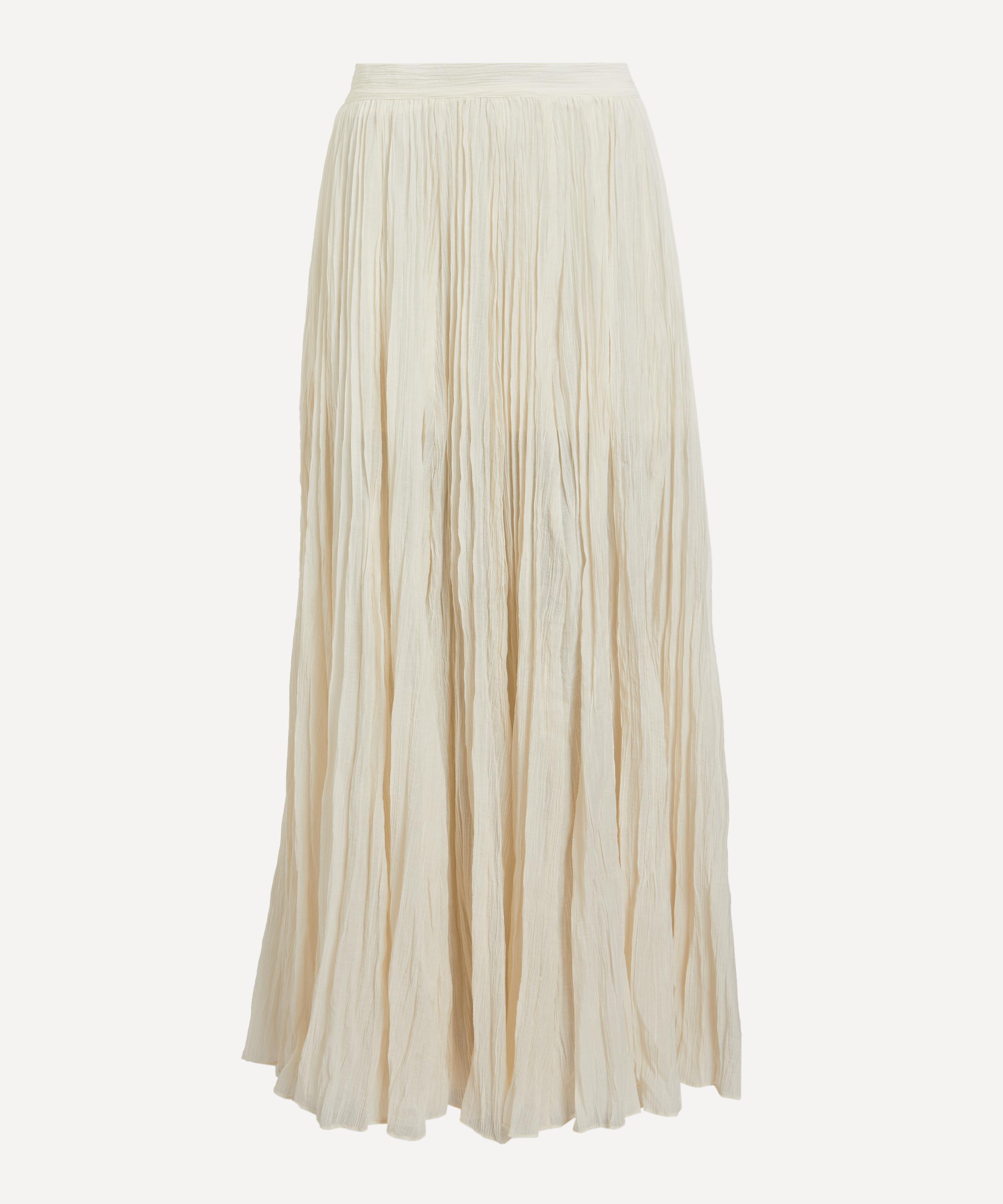 Toteme - Crinkled Plisse Skirt image number 0