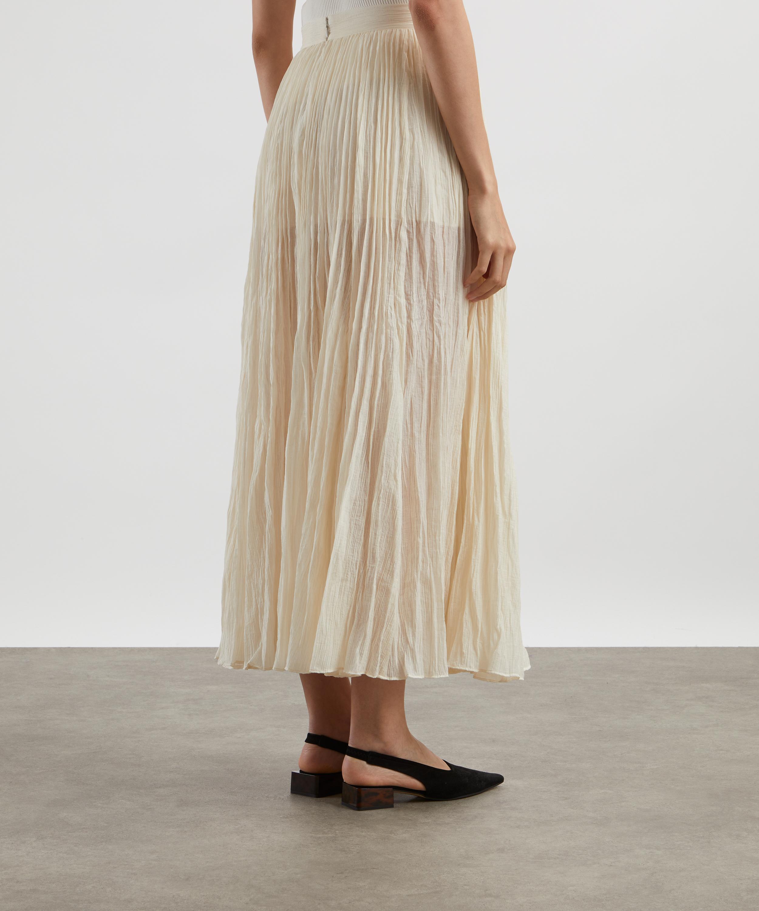 Plisse skirt sales