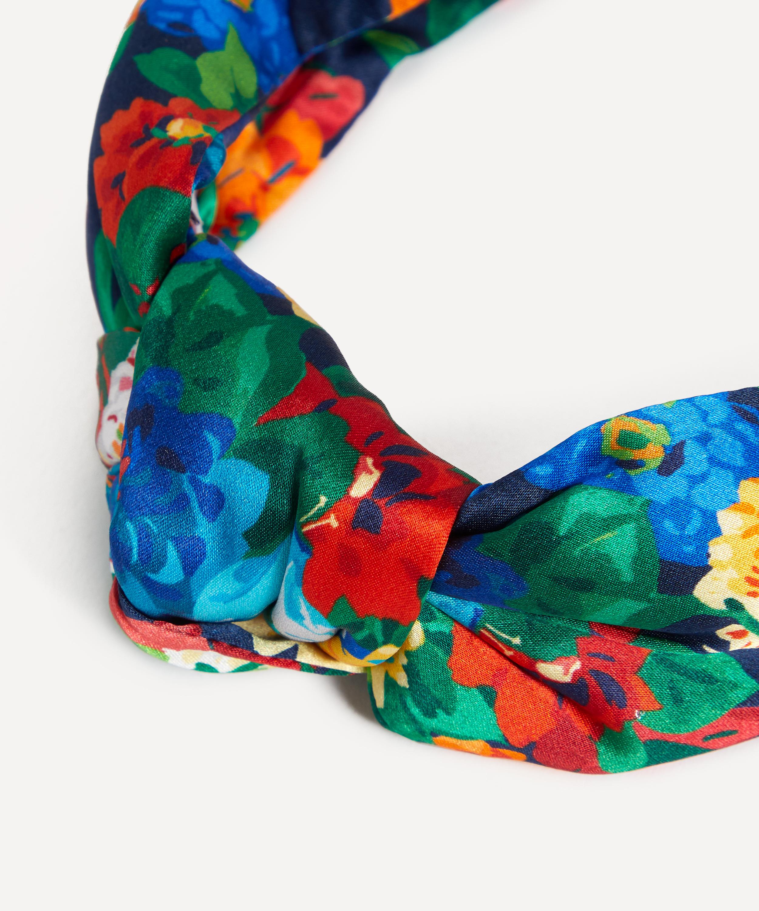 Liberty - Chatsworth Bloom Silk Headband image number 2