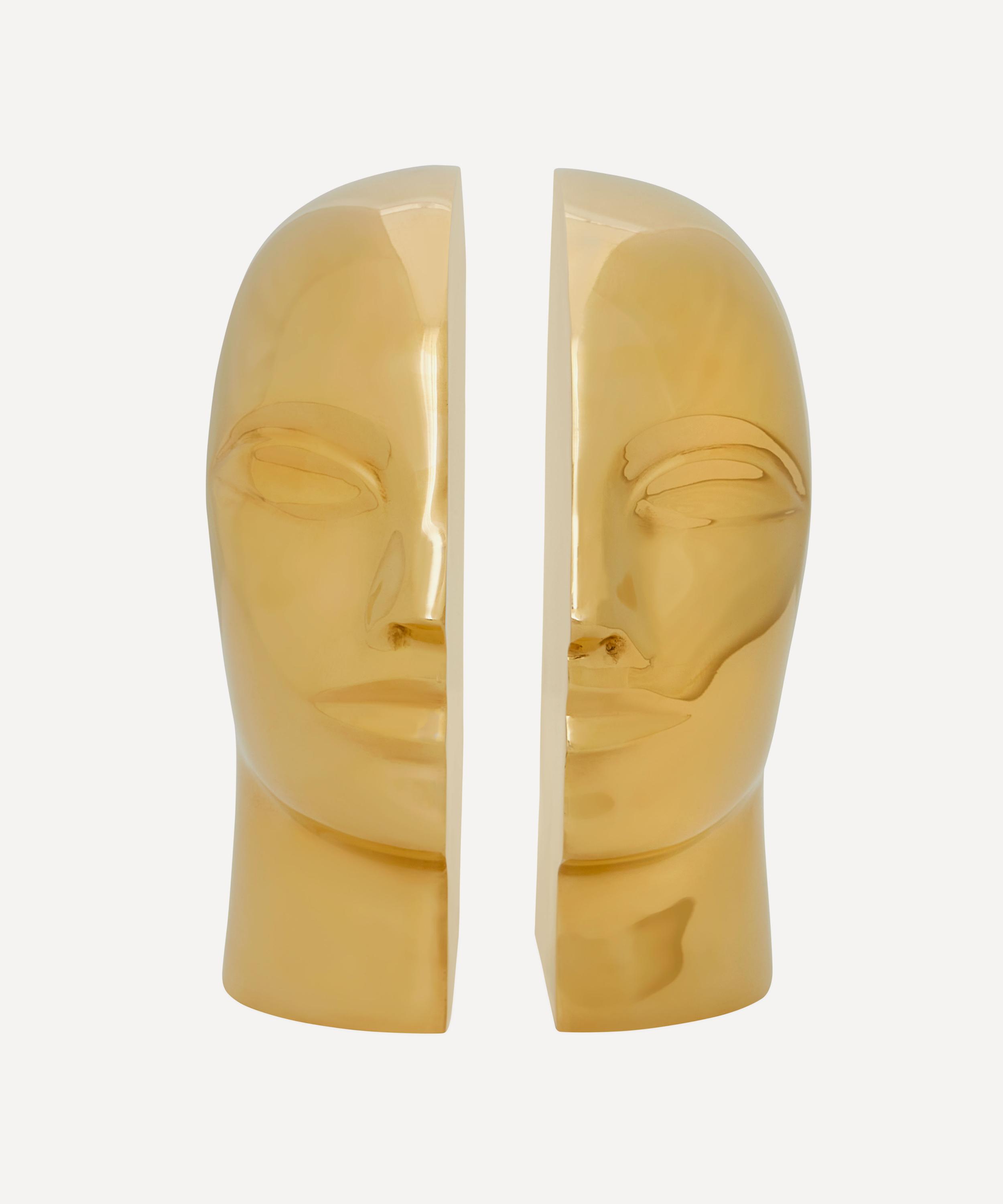 Jonathan Adler - Brass Atlas Bookends image number 0