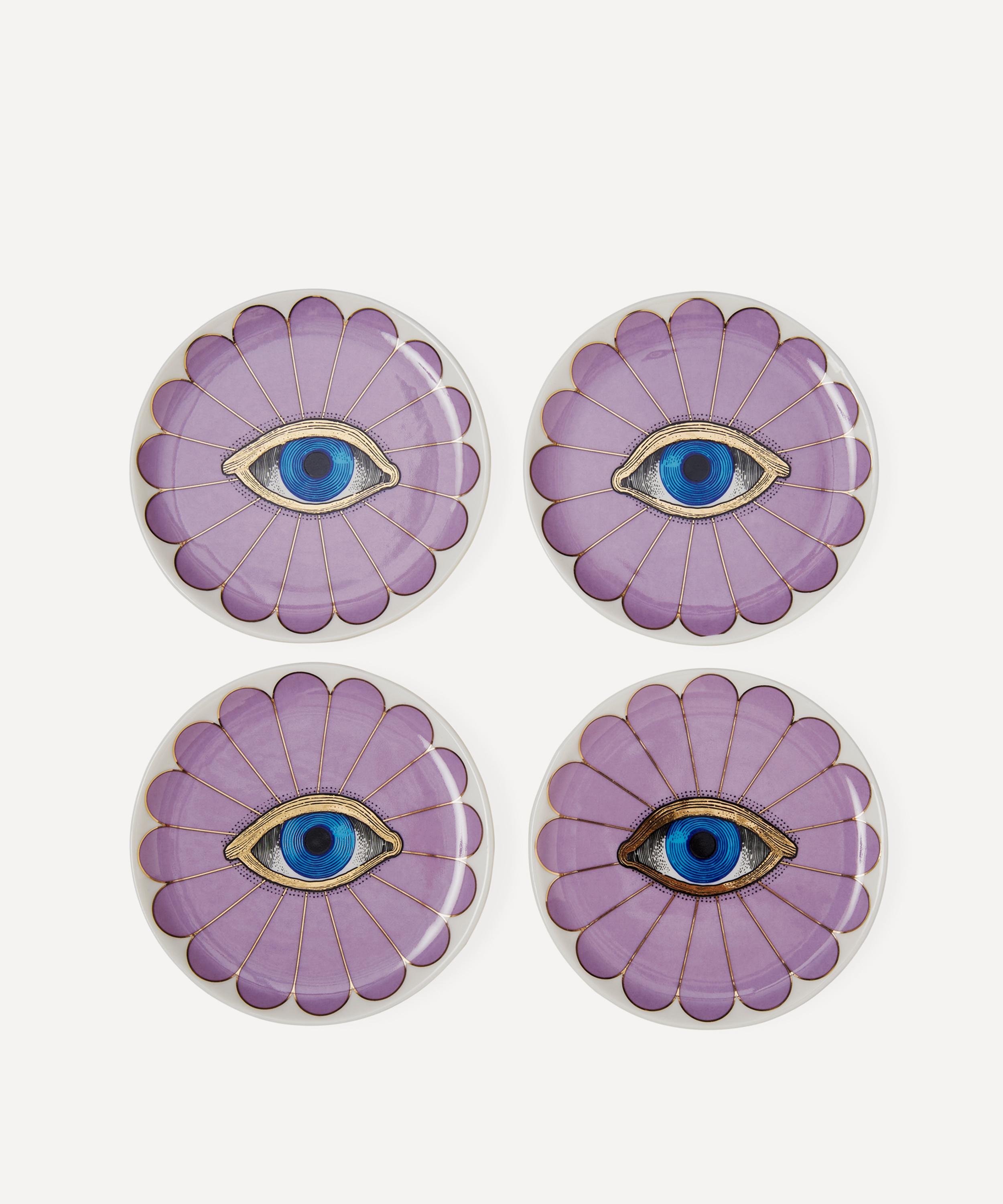 Jonathan Adler - Fleur Coasters Set of Four image number 0