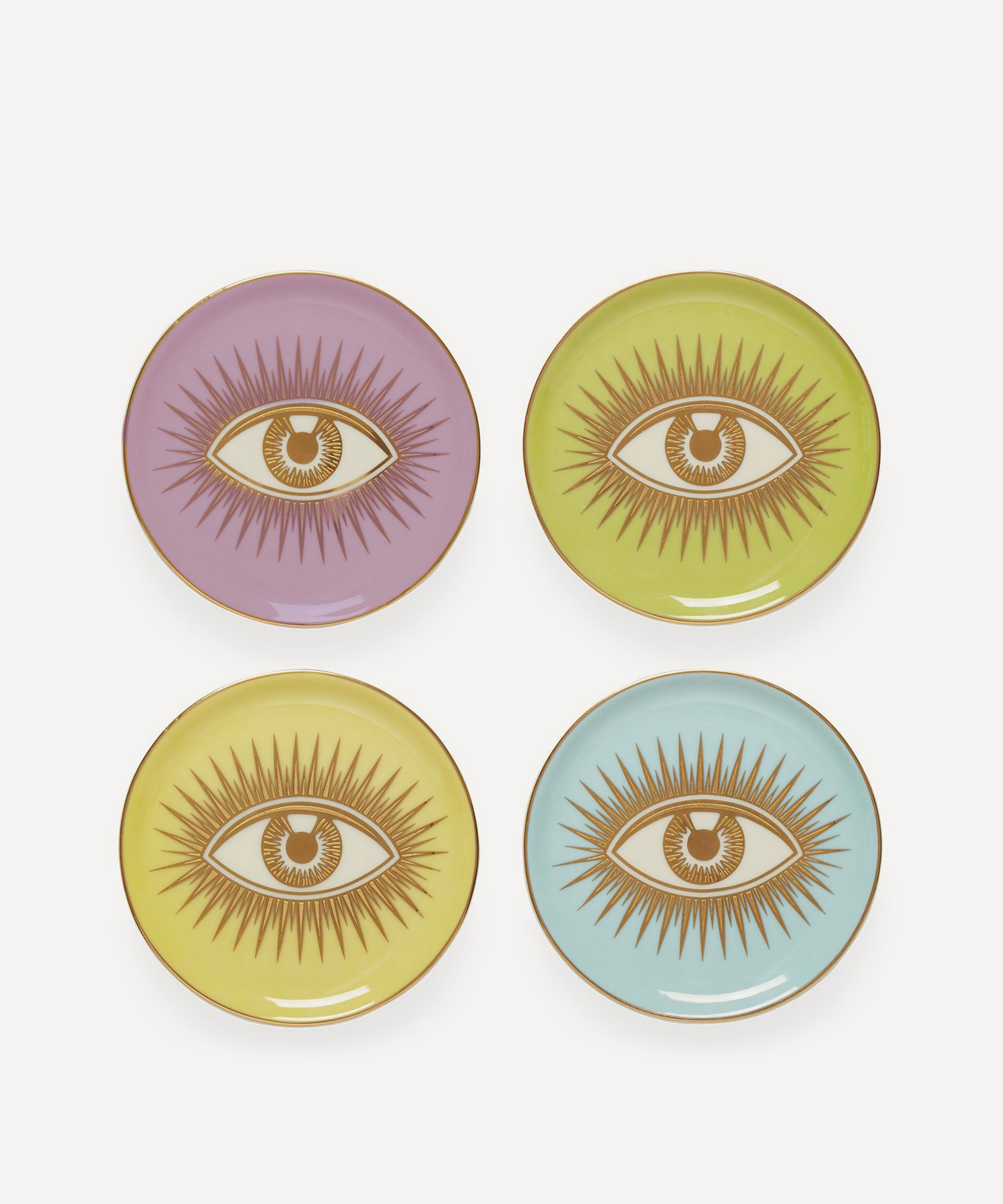 Jonathan Adler - Le Wink Coasters Set of Four image number 0