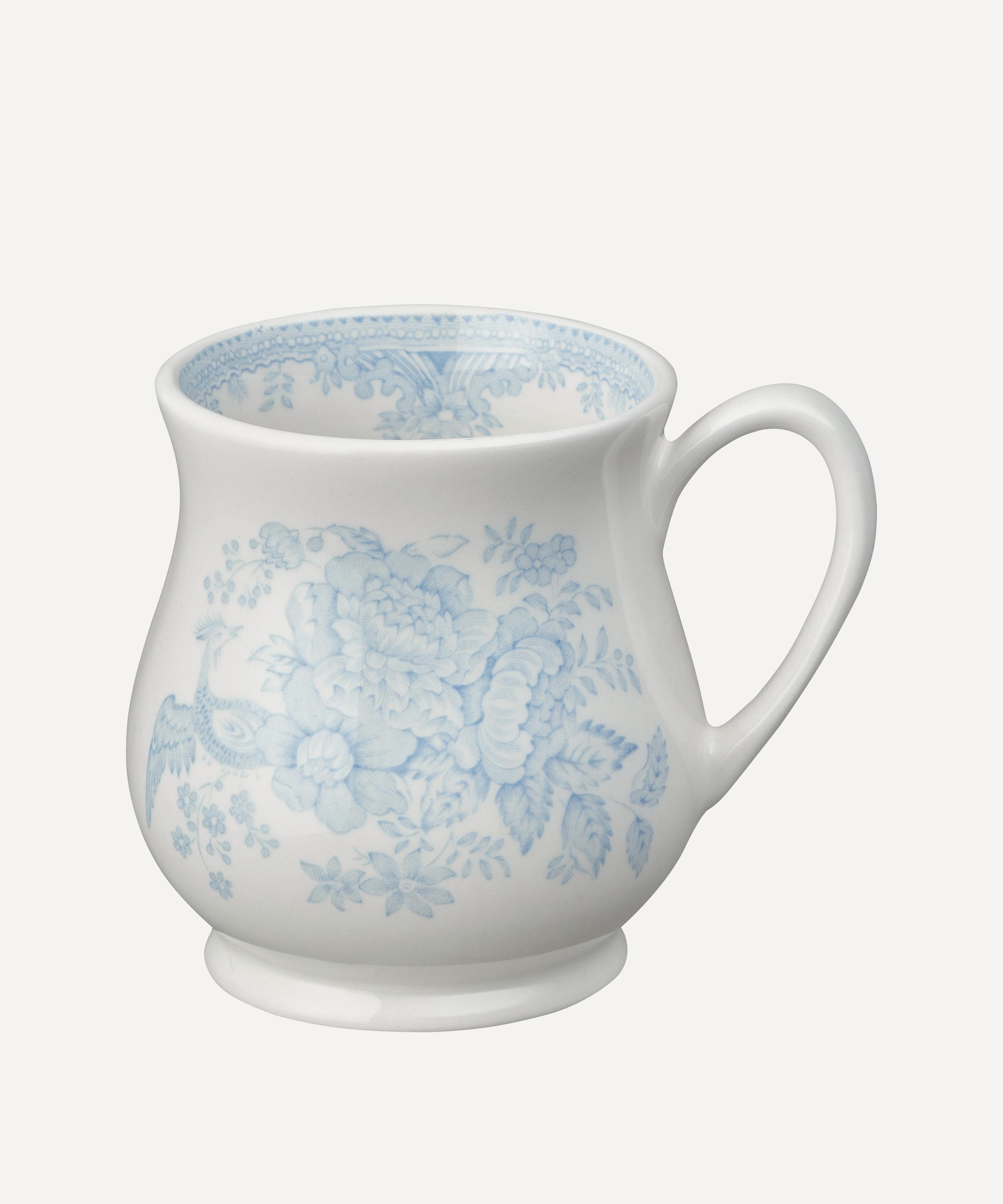 Burleigh - Blue Asiatic Pheasants Sandringham Half Pint Mug