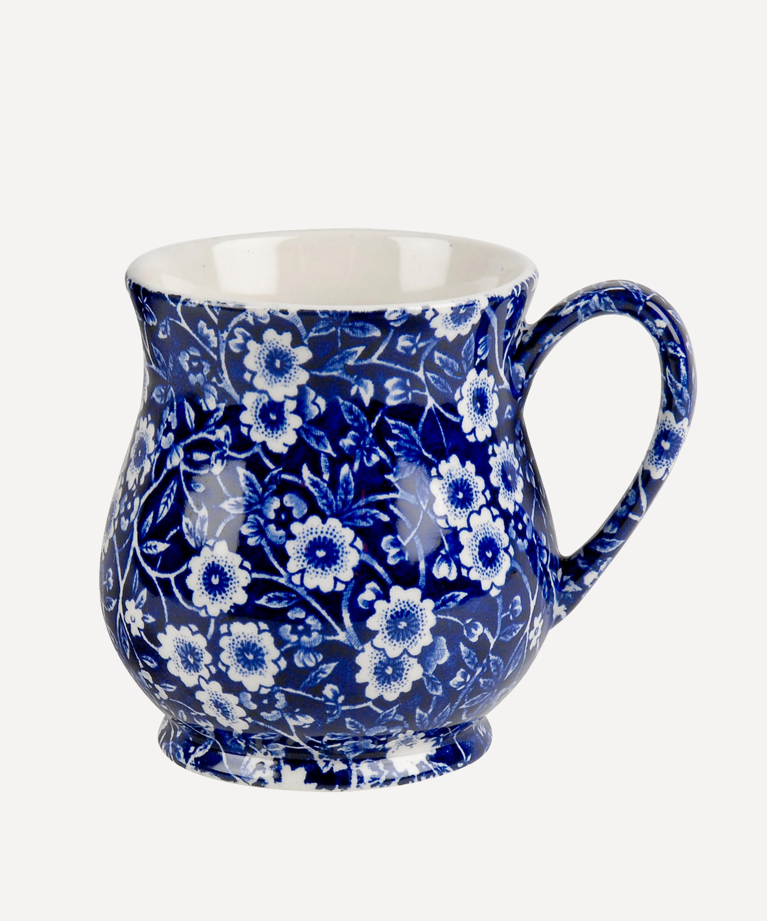 Burleigh - Blue Calico Sandringham Half Pint Mug image number 0