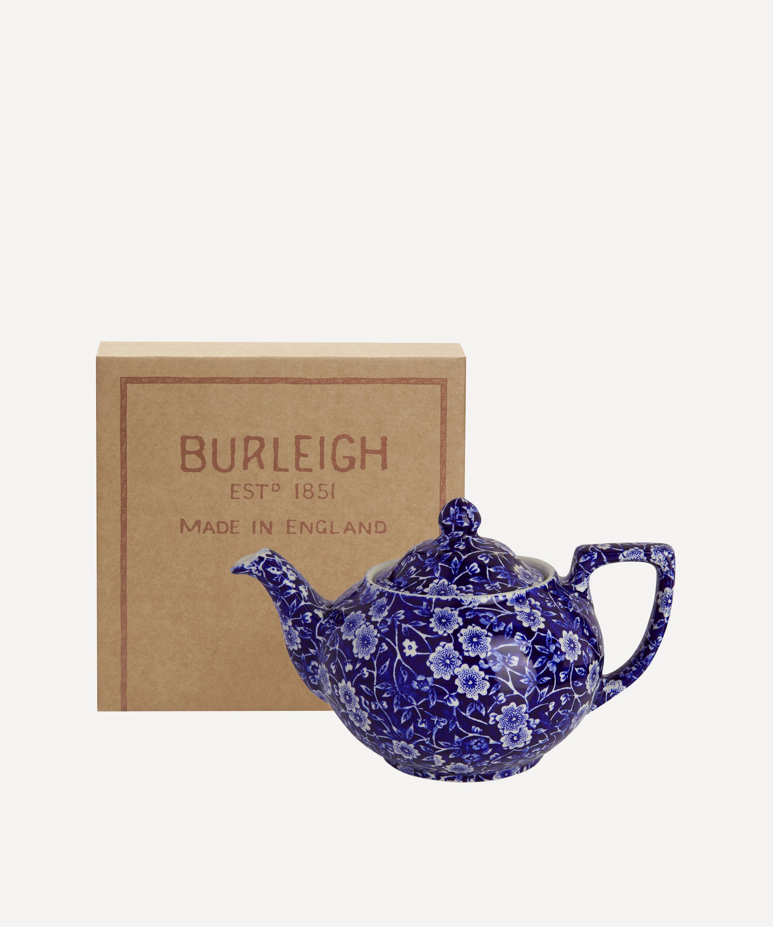 Burleigh - Blue Calico Small Teapot in Gift Box image number 0