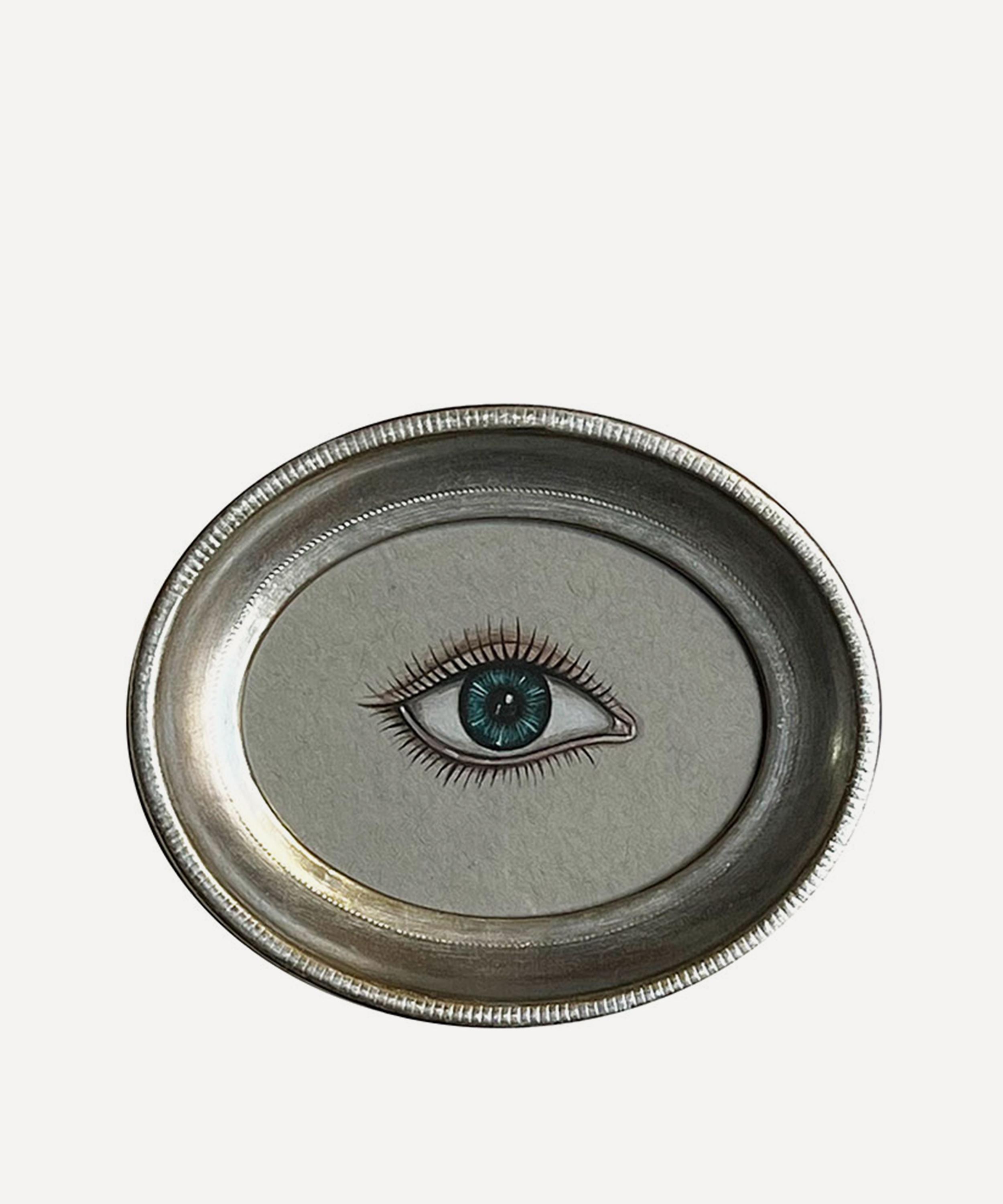 Patch NYC - Silver Frame Right Eye Art Print