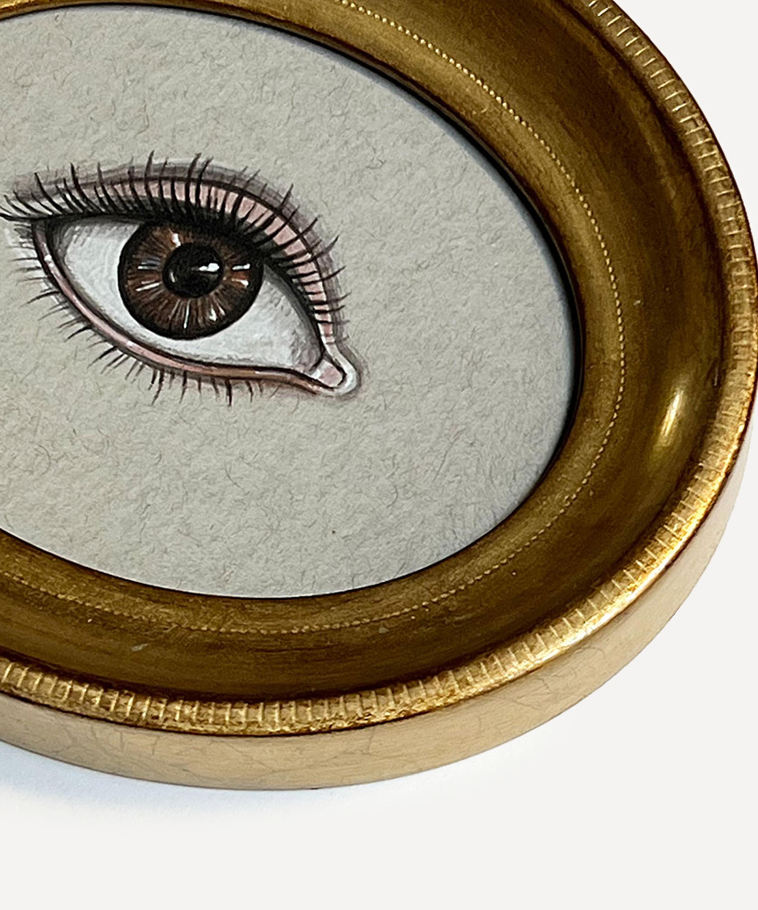 Patch NYC - Gold Frame Right Eye Art Print image number 1