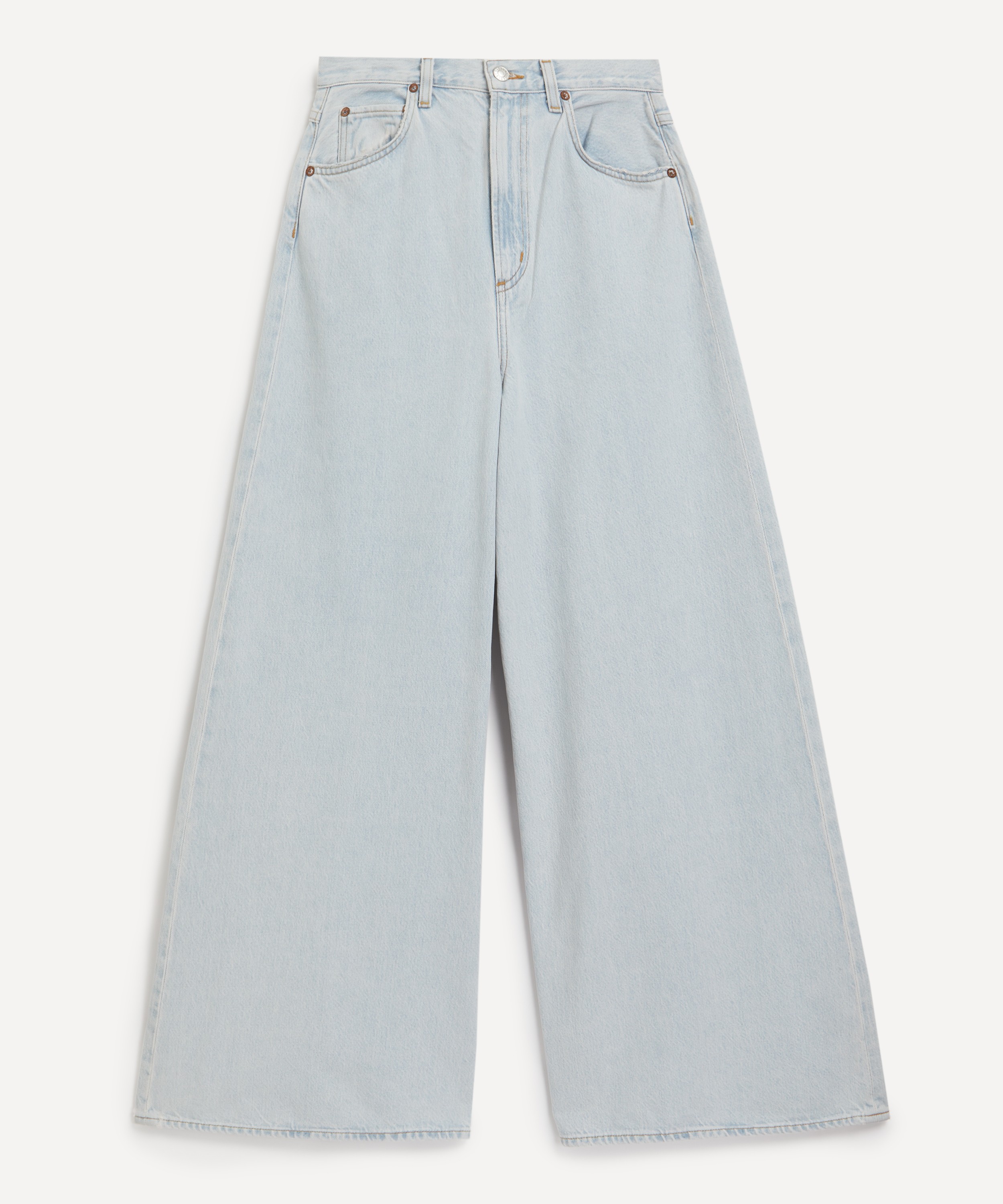 AGOLDE - Nolan High-Rise Gaucho Leg Jeans in Balloon image number 0