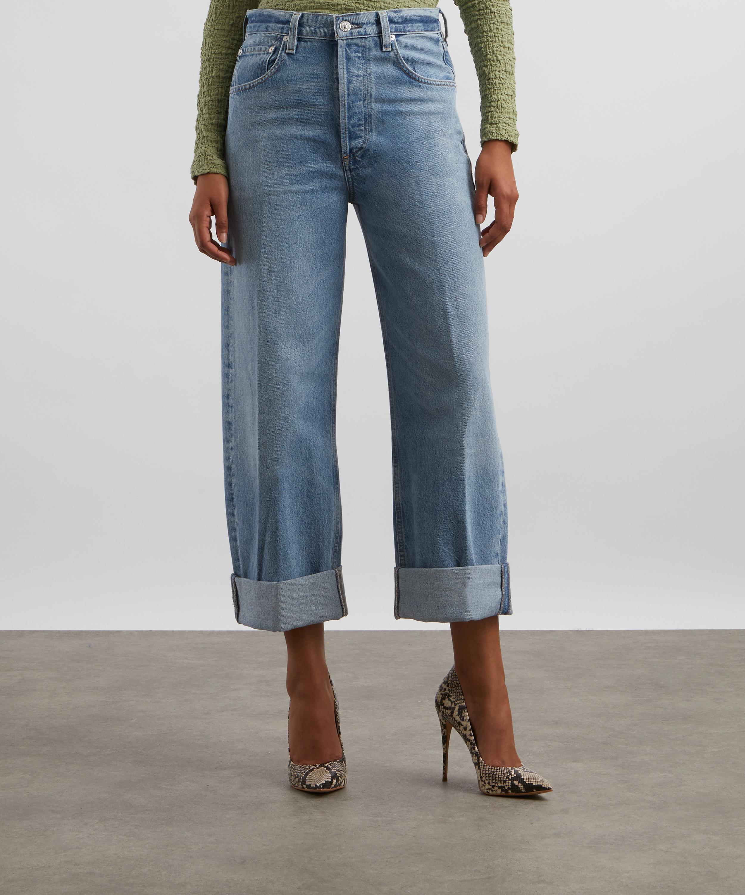 Citizens of Humanity - Ayla Baggy Cuffed Crop Jeans in Gemini image number 2