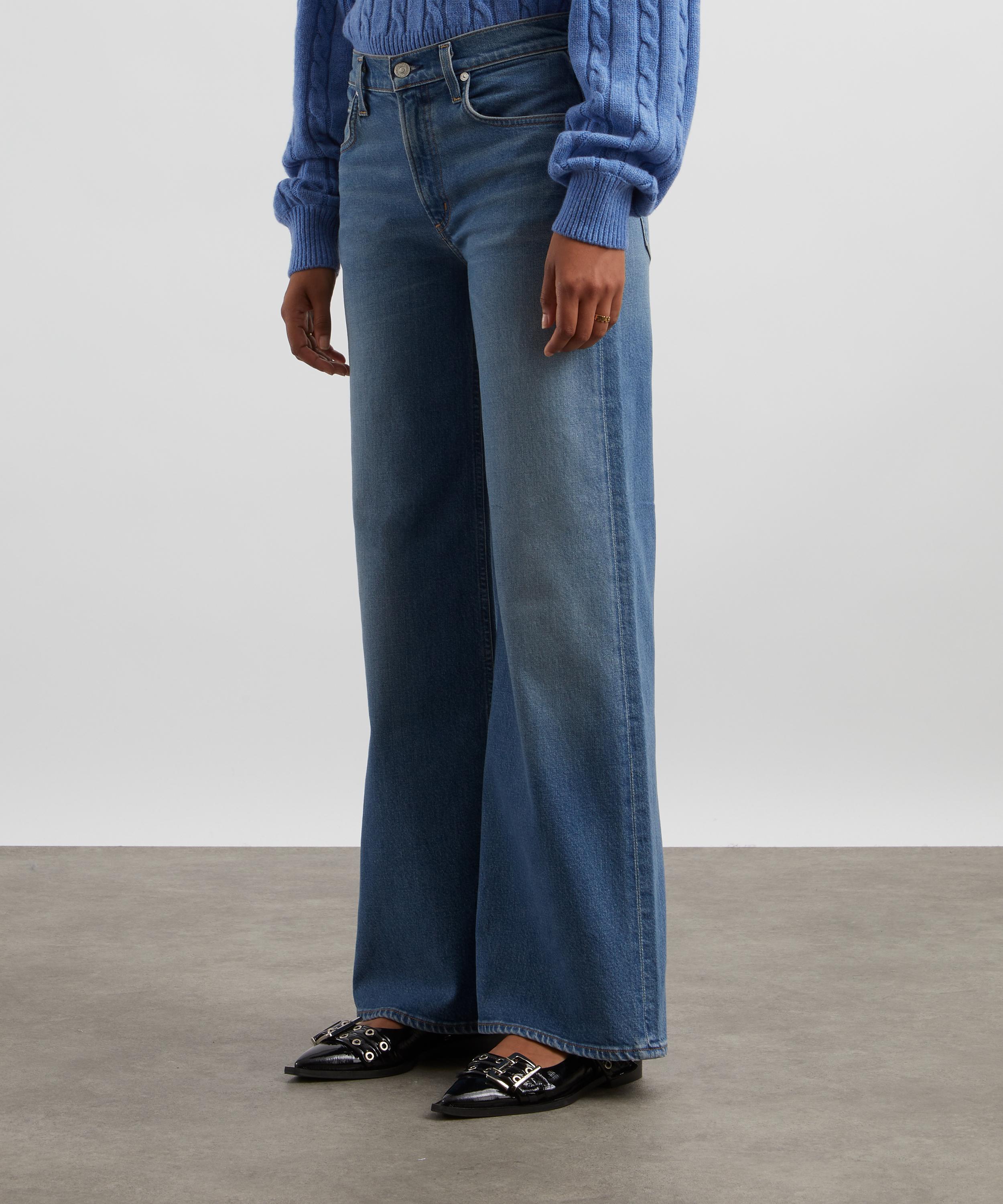 Citizens of Humanity - Lolli Mid-Rise Baggy Jeans Palazzo  image number 2