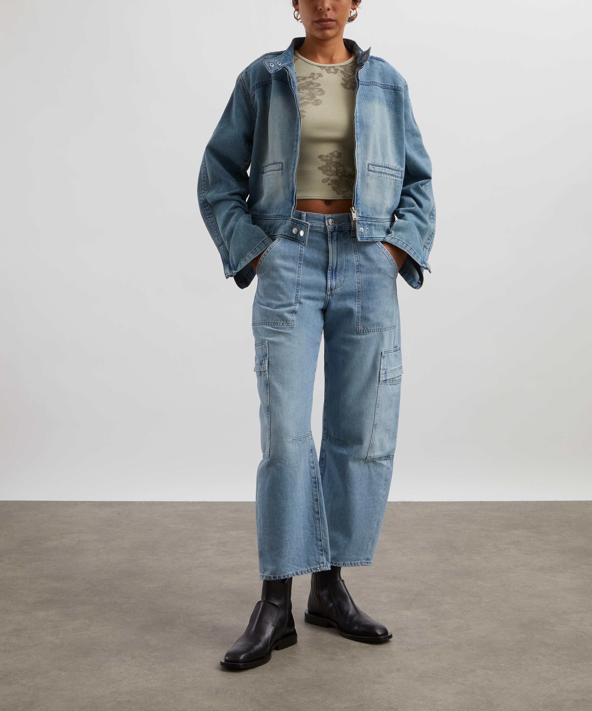 Citizens of Humanity - Marcelle Low Slung Easy Cargo Jeans in Cloud Nine image number 1