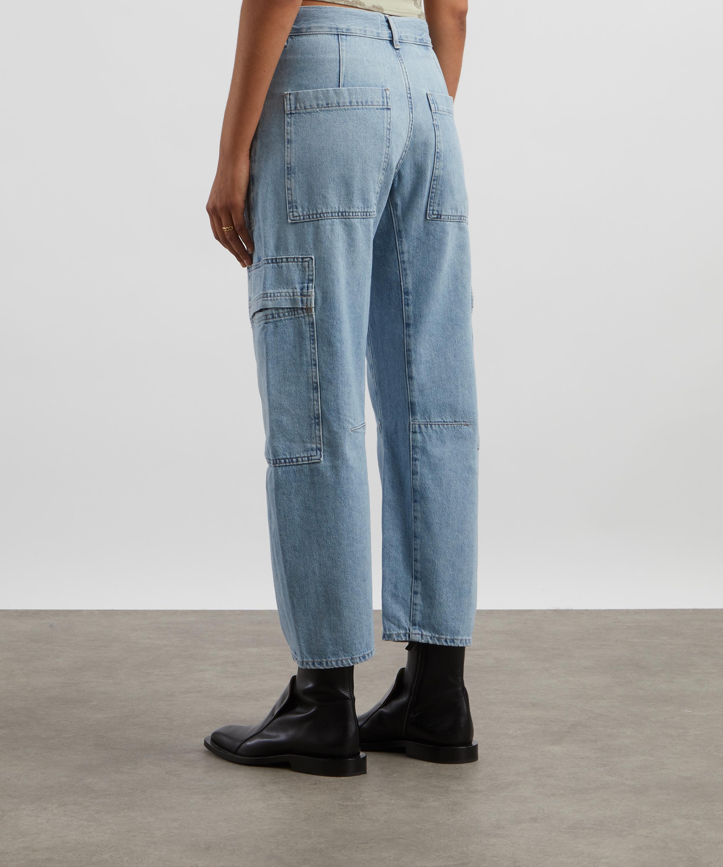 Citizens of Humanity - Marcelle Low Slung Easy Cargo Jeans in Cloud Nine image number 3