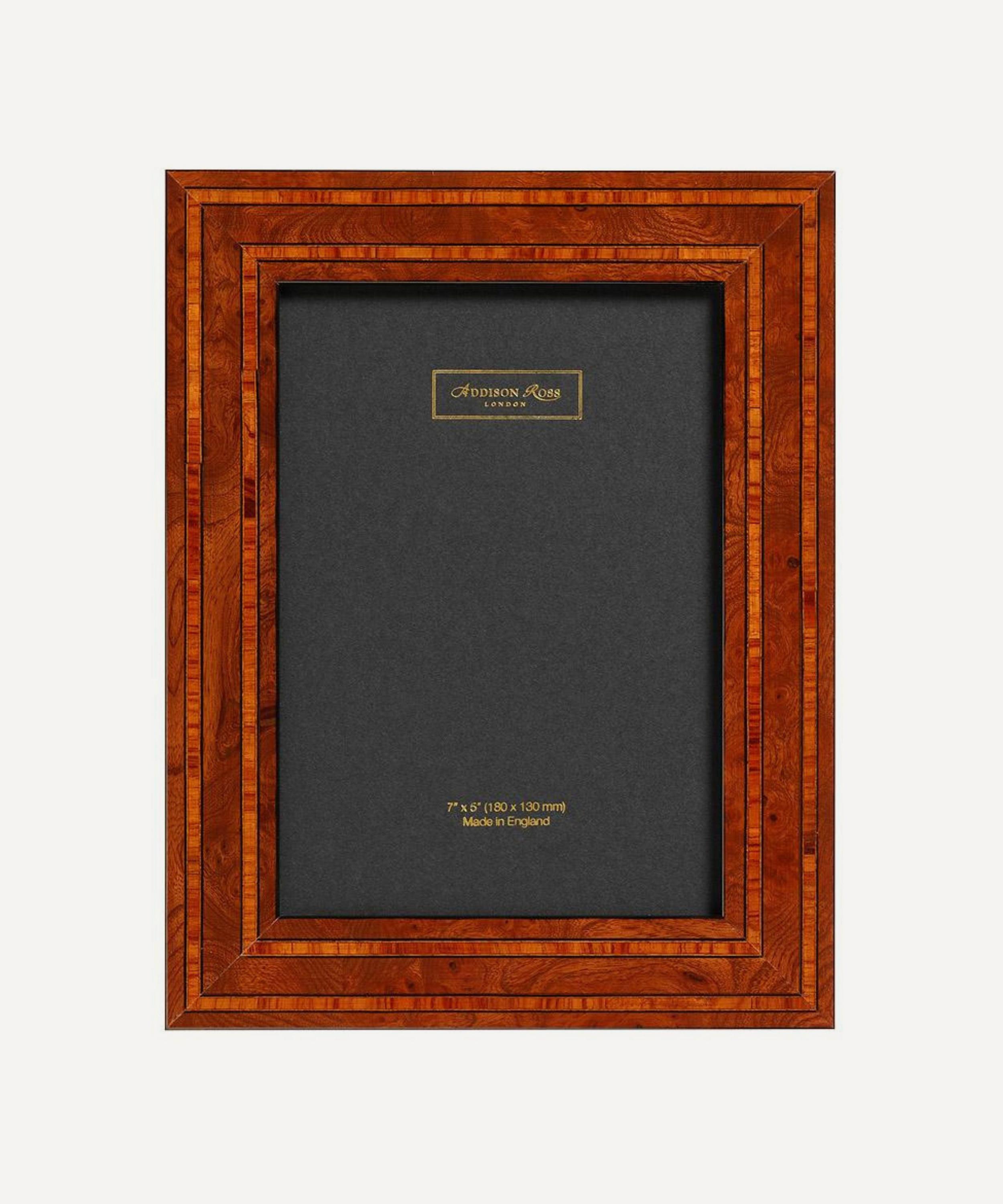 Addison Ross - Double Contrast Marquetry 4x6 Photo Frame image number 0