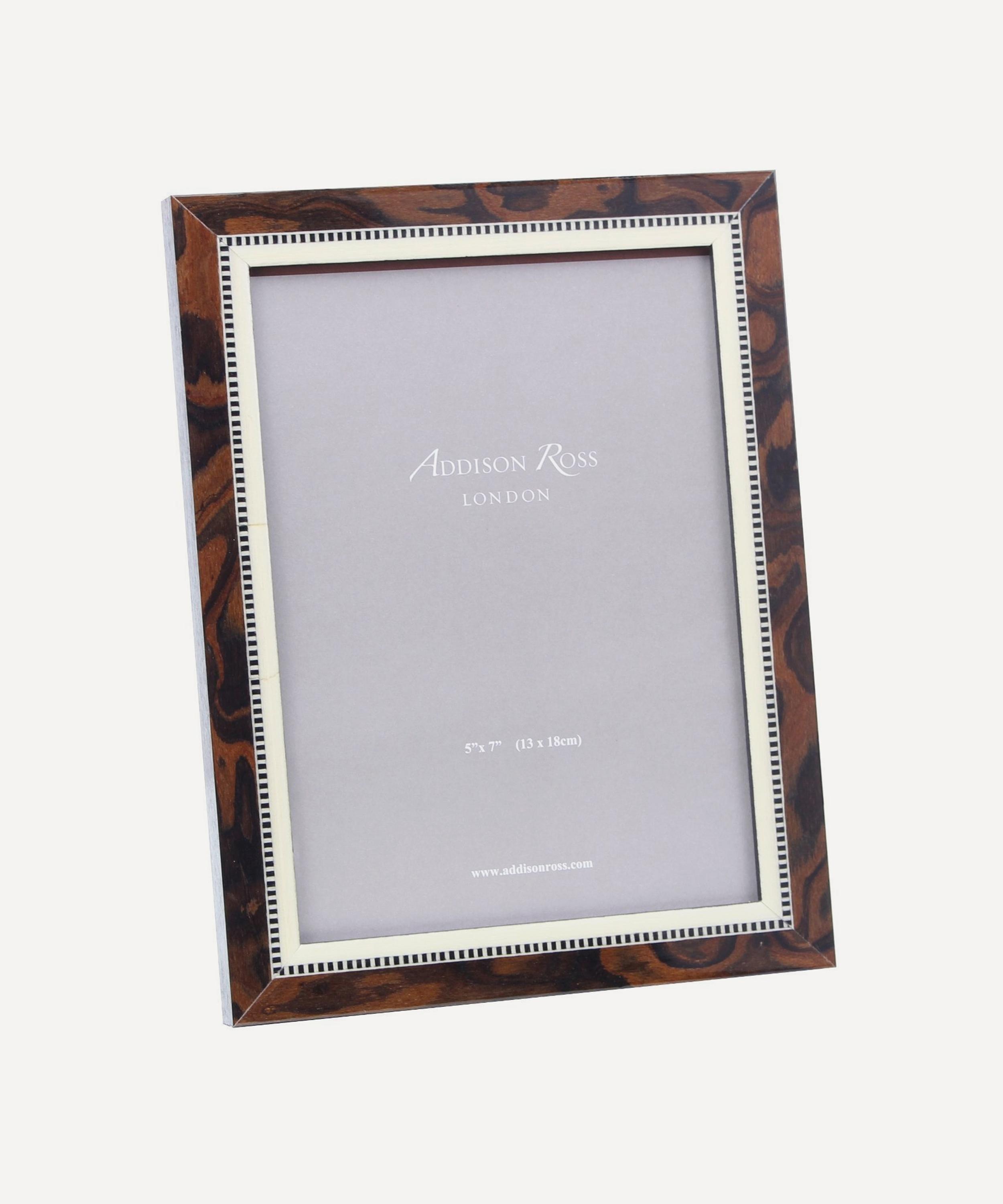 Addison Ross - Miki Mahogany Marquetry 8x10 Photo Frame