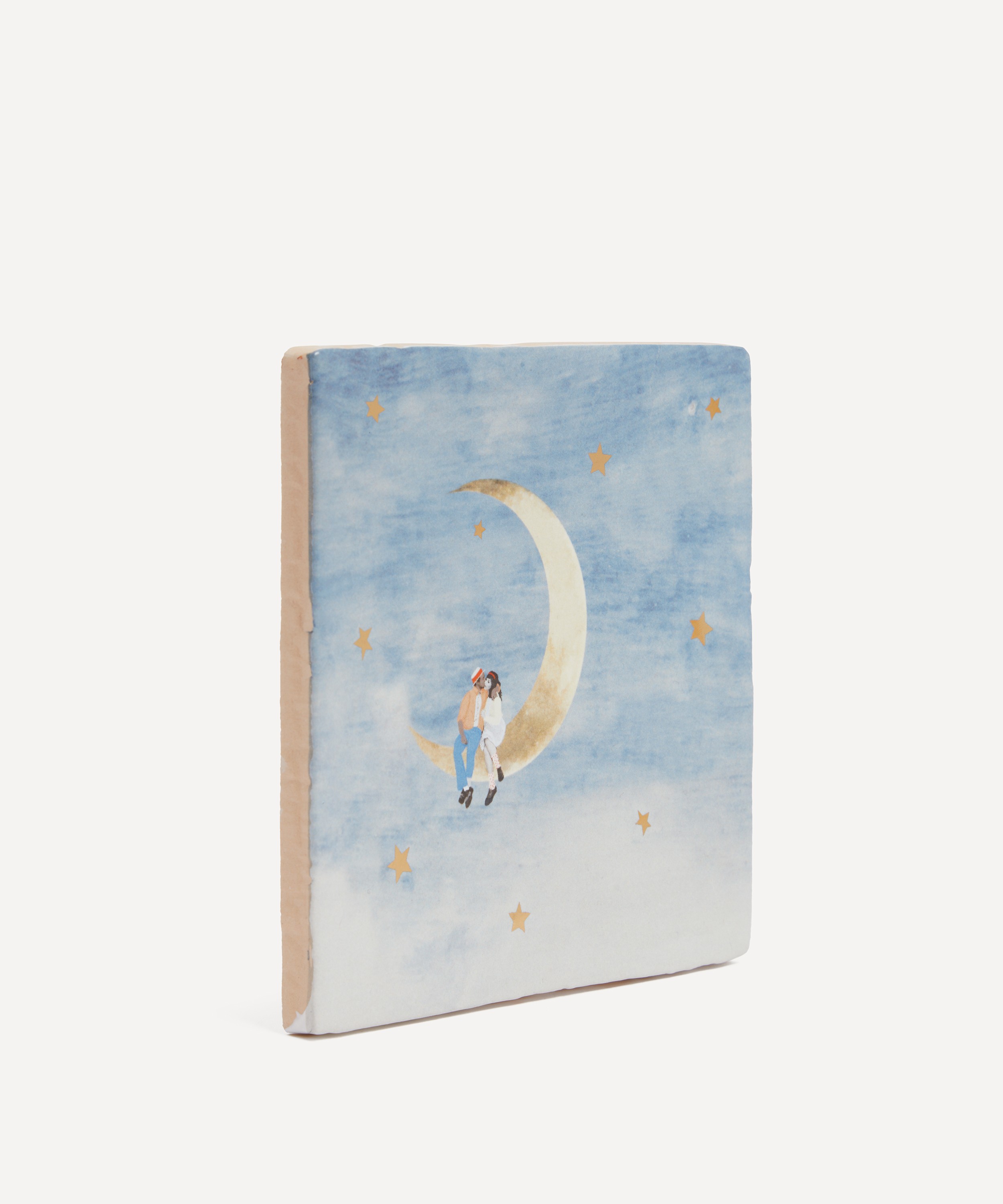 StoryTiles - To The Moon and Back Ceramic Tile image number 1