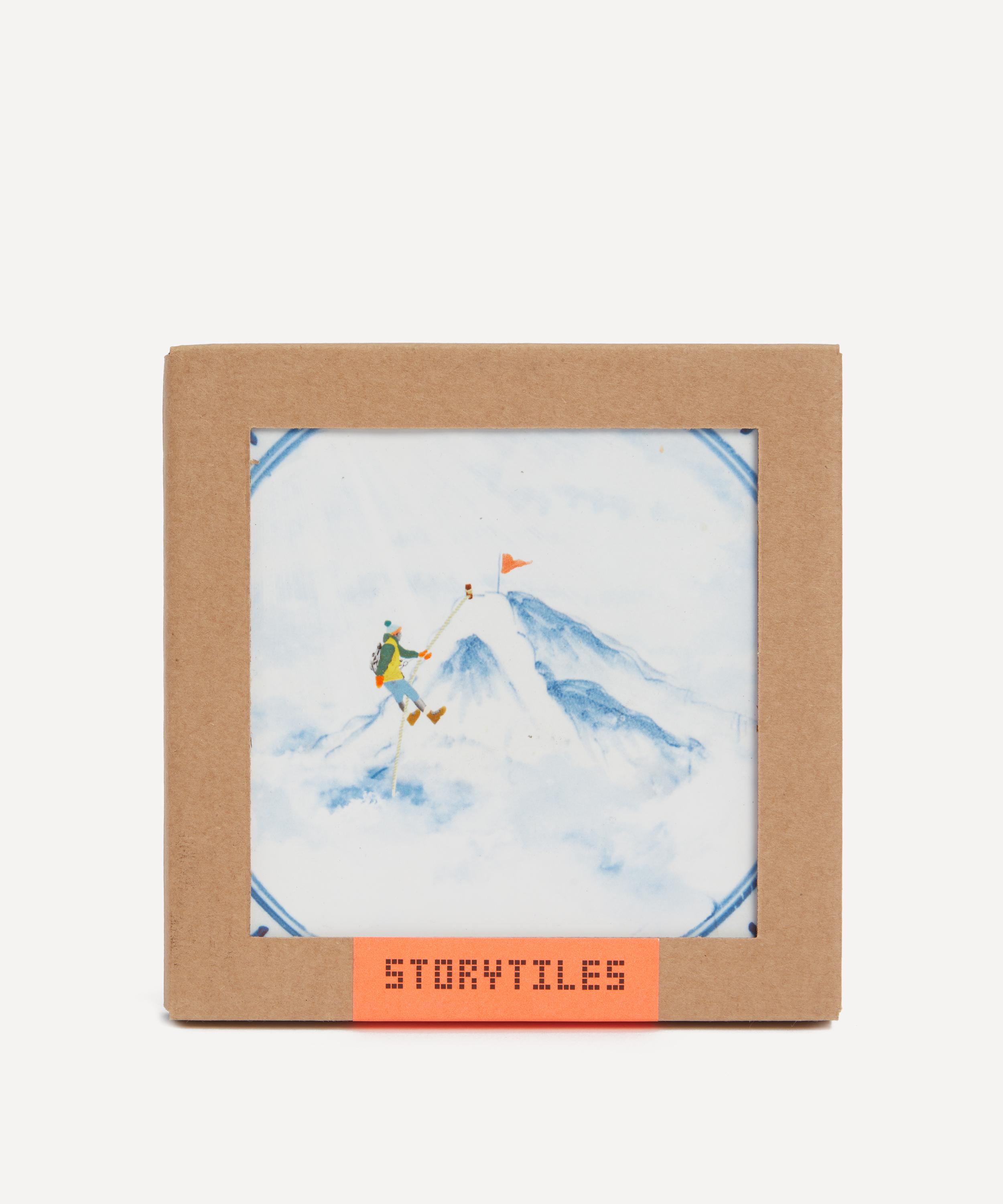 StoryTiles - Reaching the Top Ceramic Tile image number 4