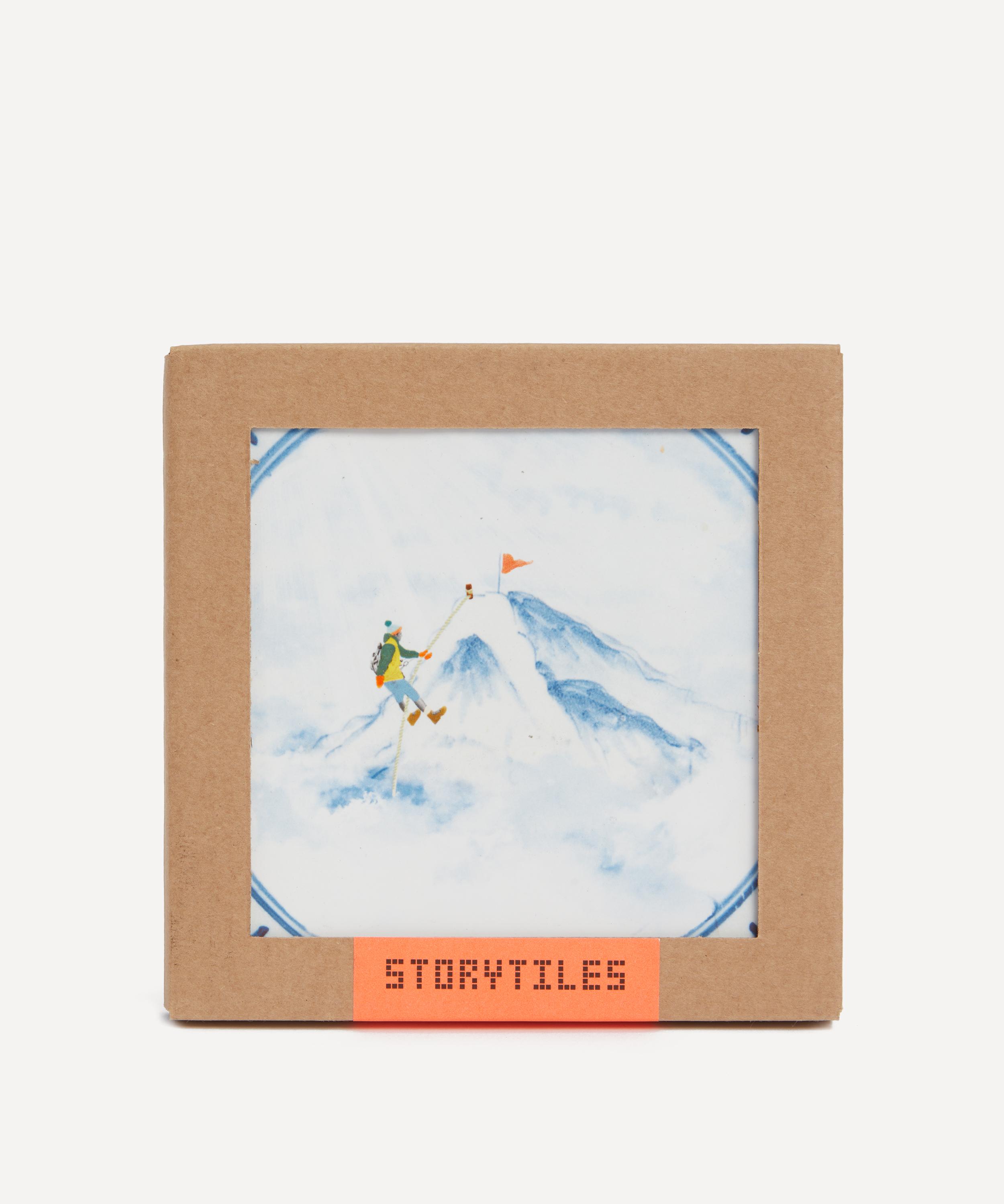 StoryTiles - Reaching the Top Ceramic Tile image number 4