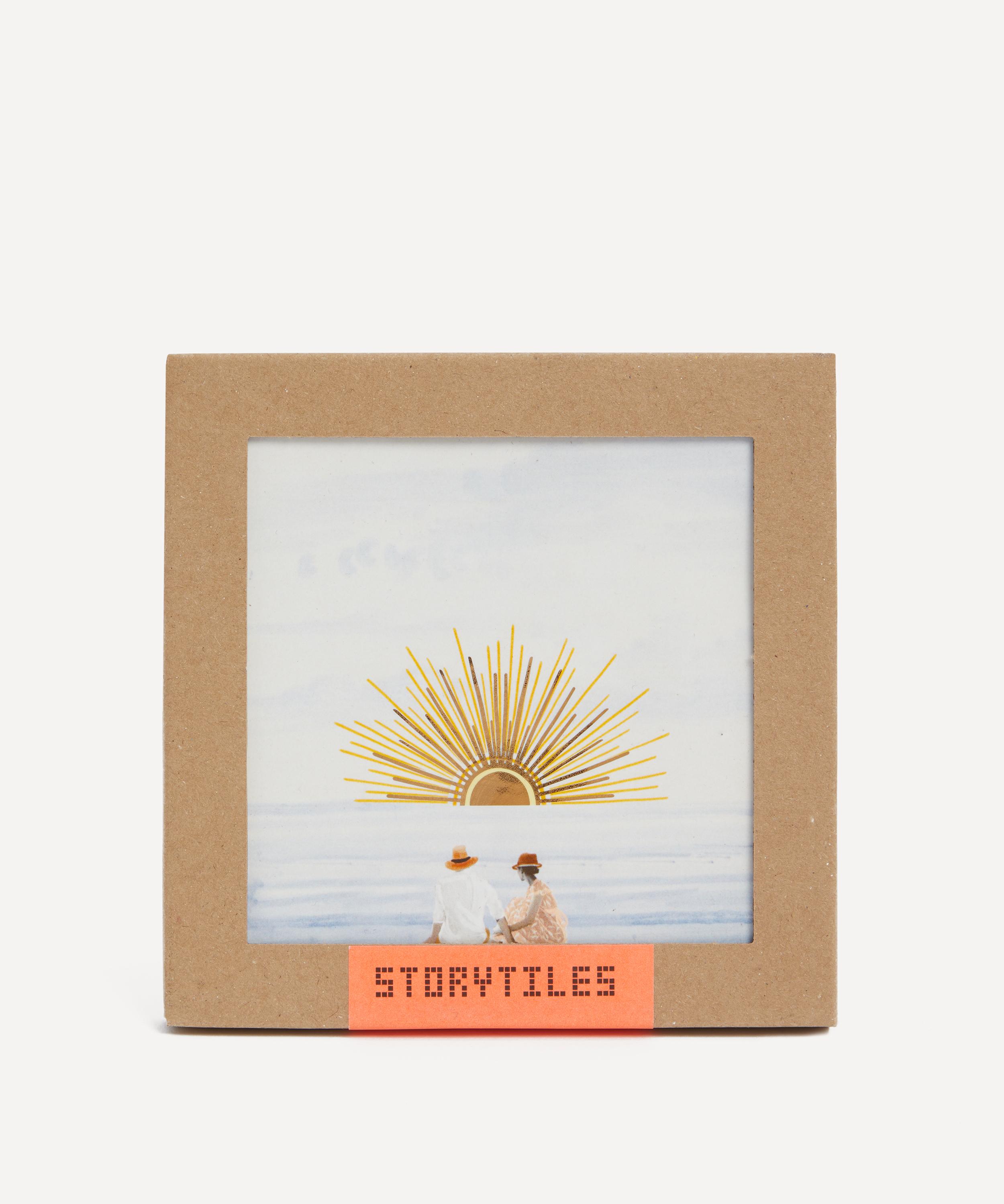 StoryTiles - Watching the Sunset Together Ceramic Tile image number 4