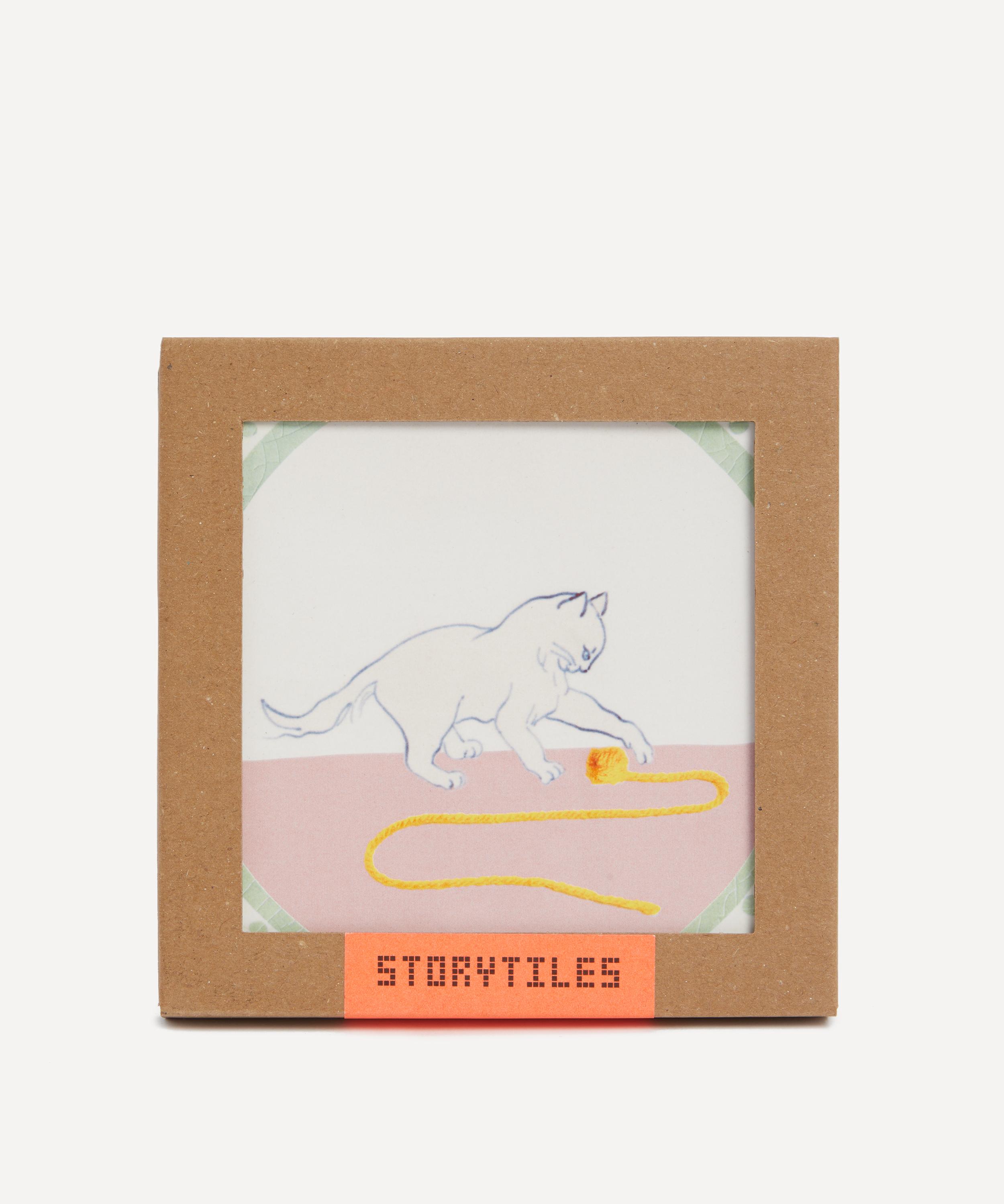 StoryTiles - Life of a Cat Ceramic Tile image number 4