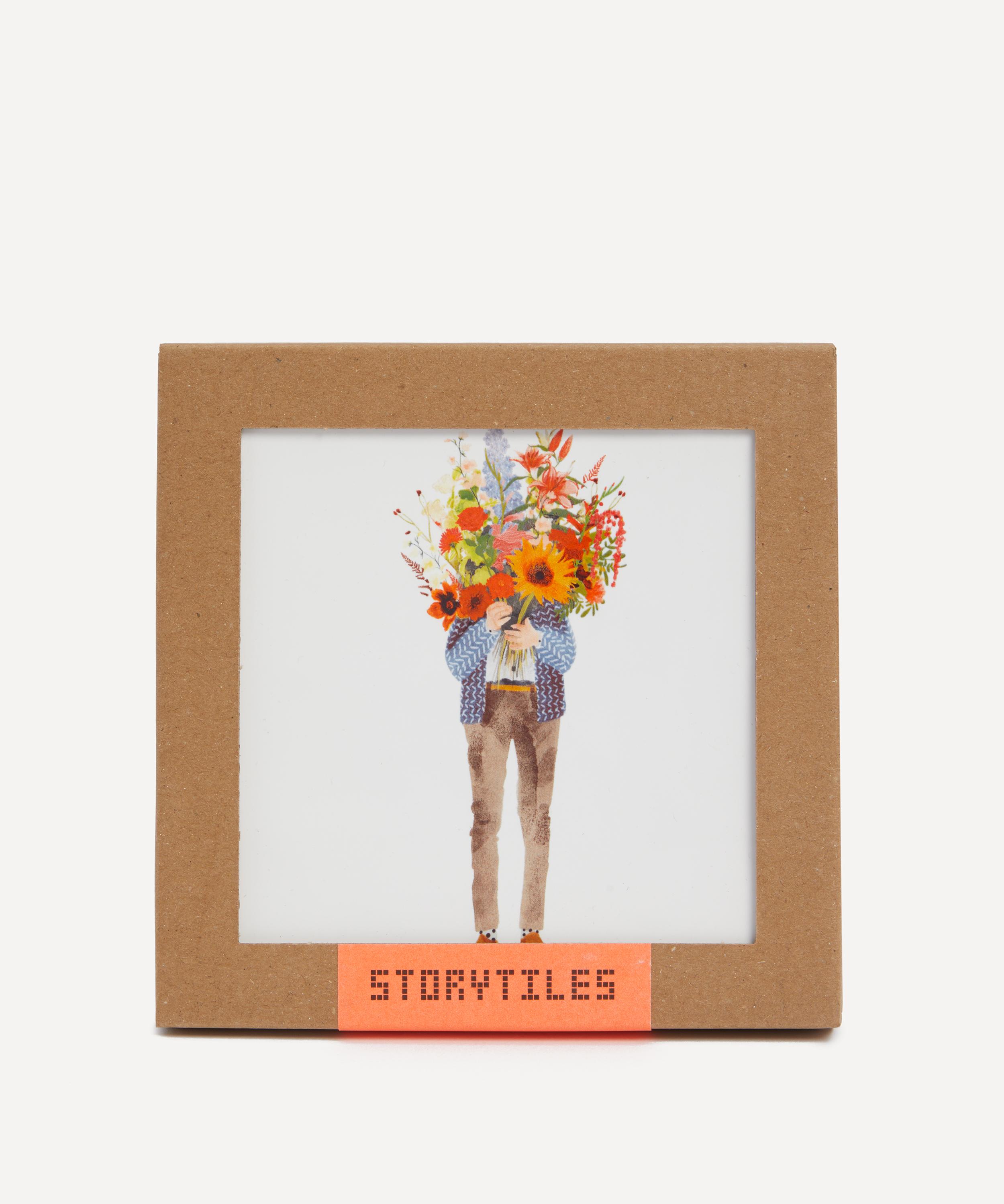 StoryTiles - All You Need Is Flowers Ceramic Tile image number 4