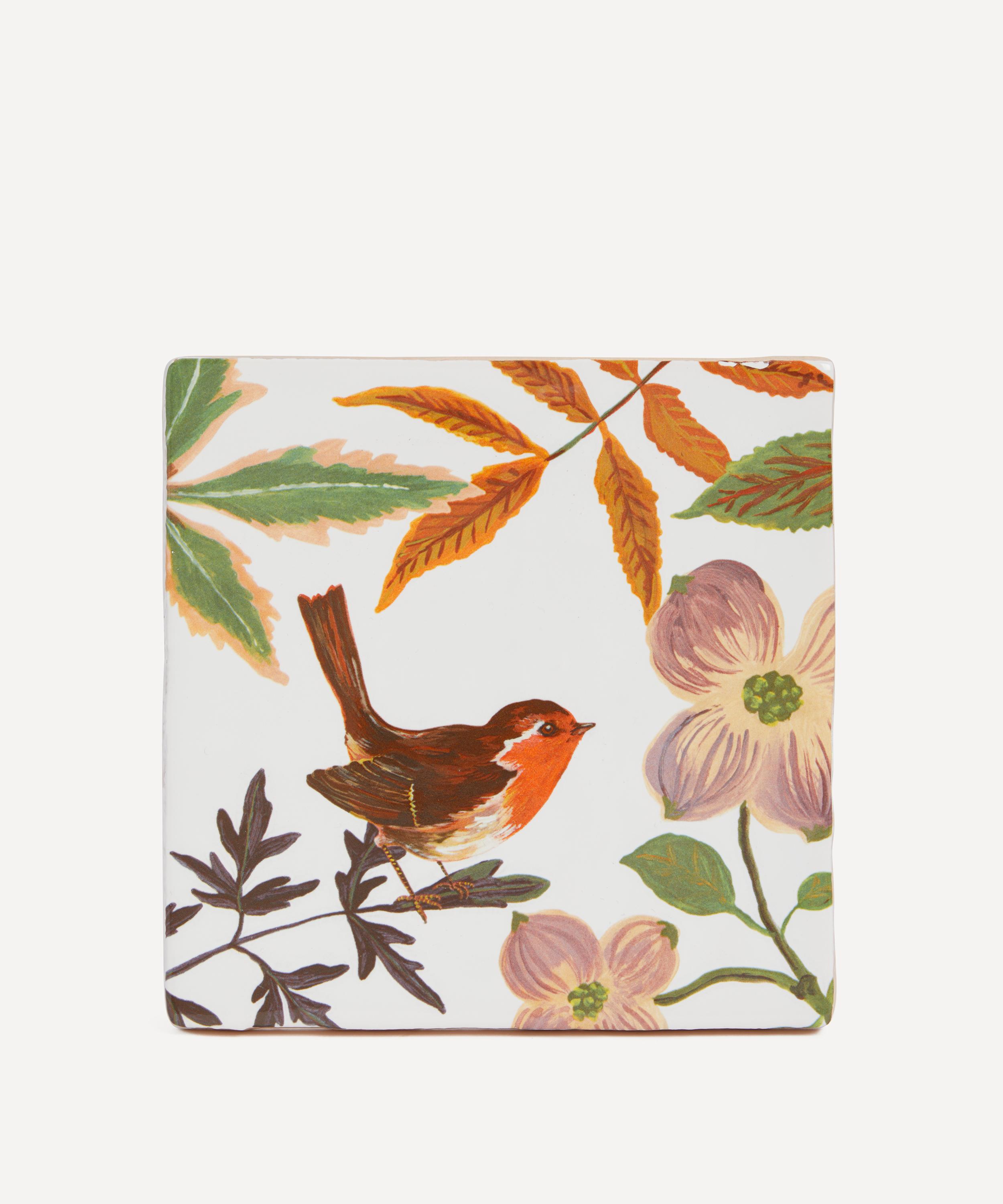 StoryTiles - Sheltering Leaves Ceramic Tile