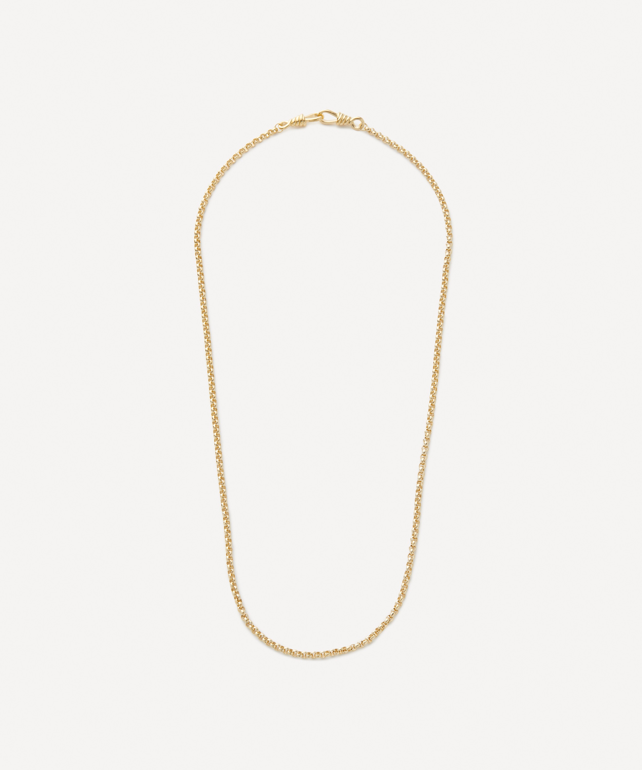 Otiumberg - 14ct Gold-Plated Vermeil Silver Long Locked Necklace