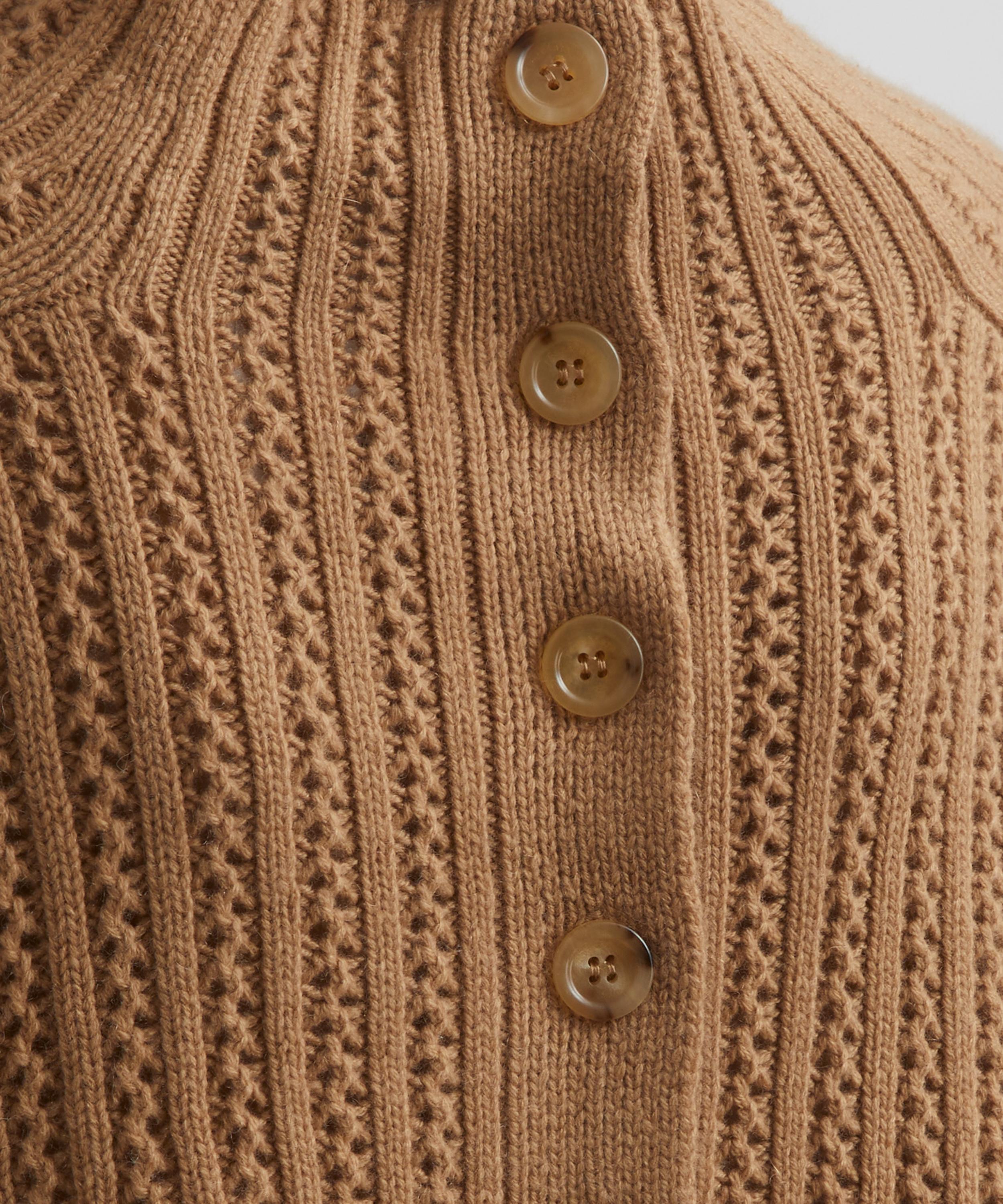 Max Mara - Ribbed Knit Cropped Jumper image number 4