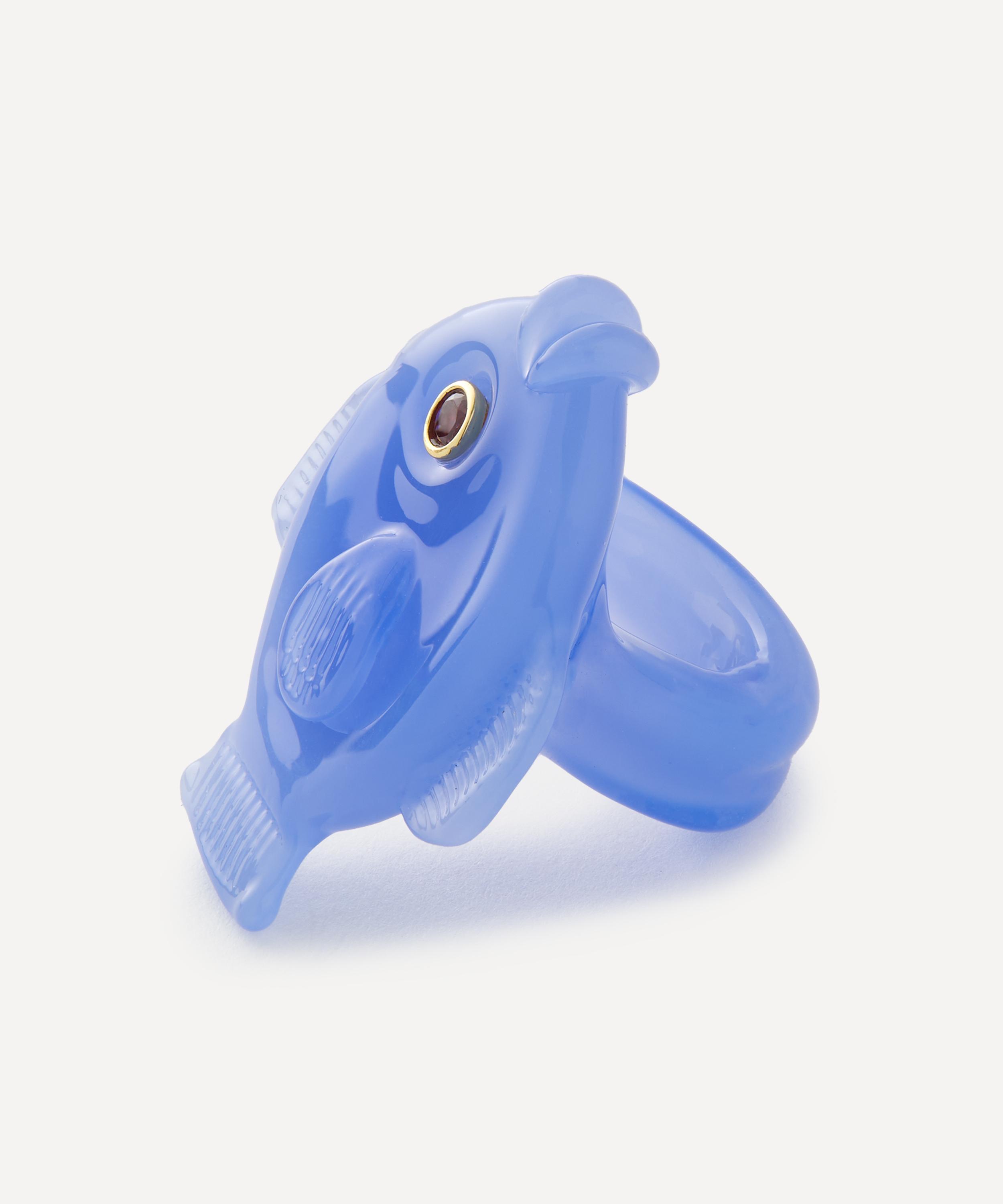 Lizzie Fortunato - Gold-Plated Pescado Ring image number 1