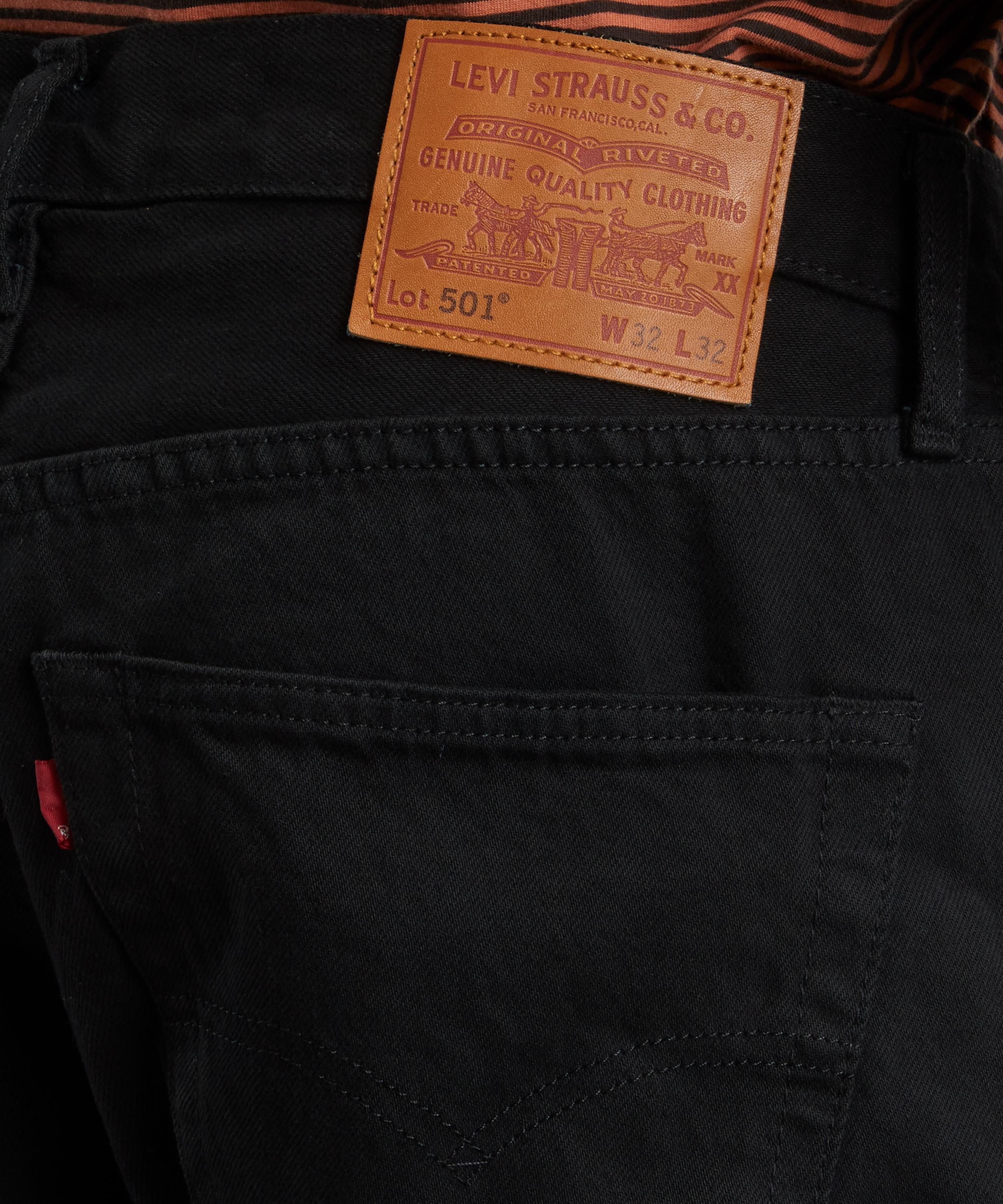 Levi s Made Crafted 501 Original Black Wash Jeans Liberty