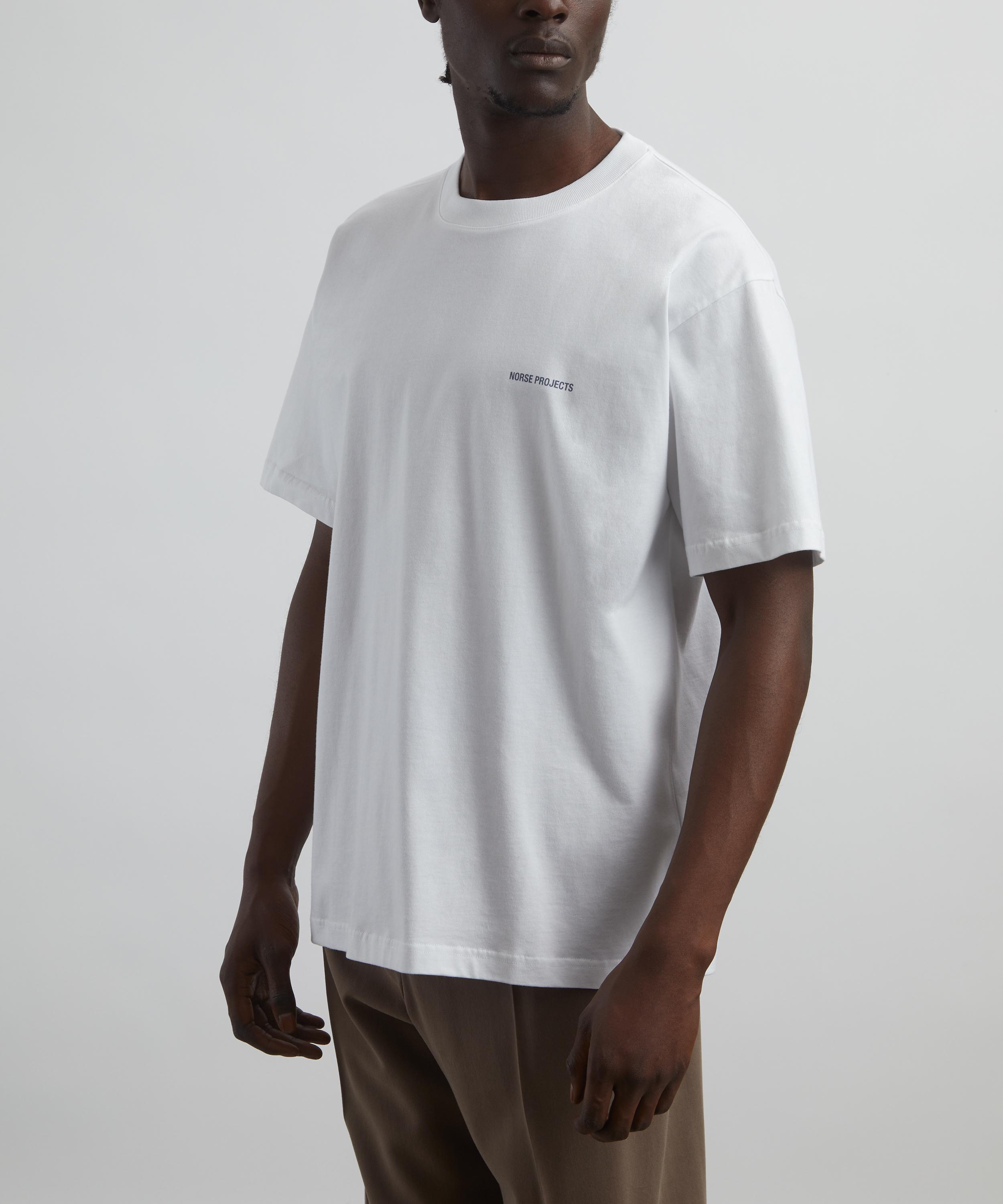 Norse Projects - Simon Loose Cotton Chest Logo T-Shirt image number 2