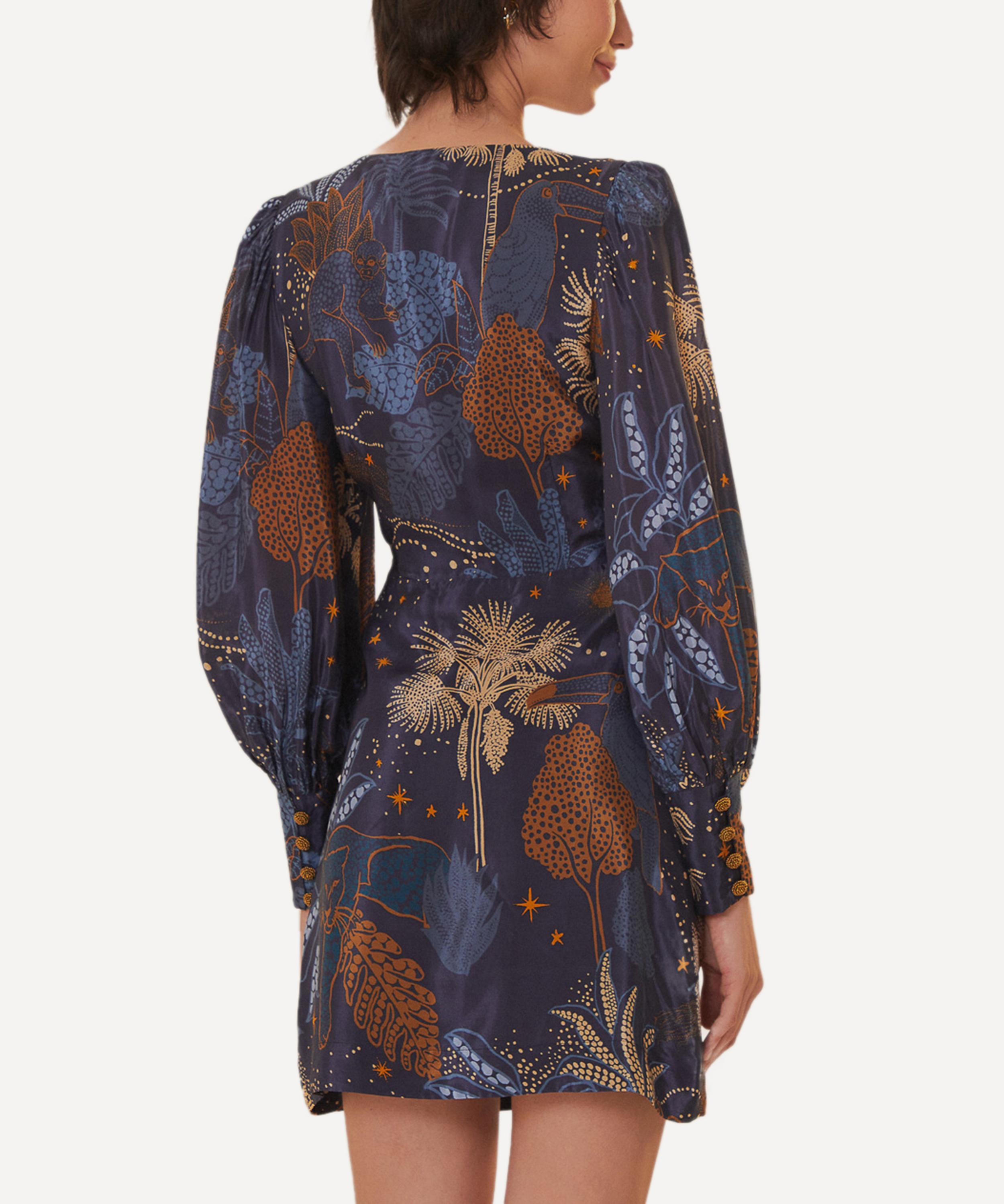FARM Rio Night Jungle Mini Dress | Liberty
