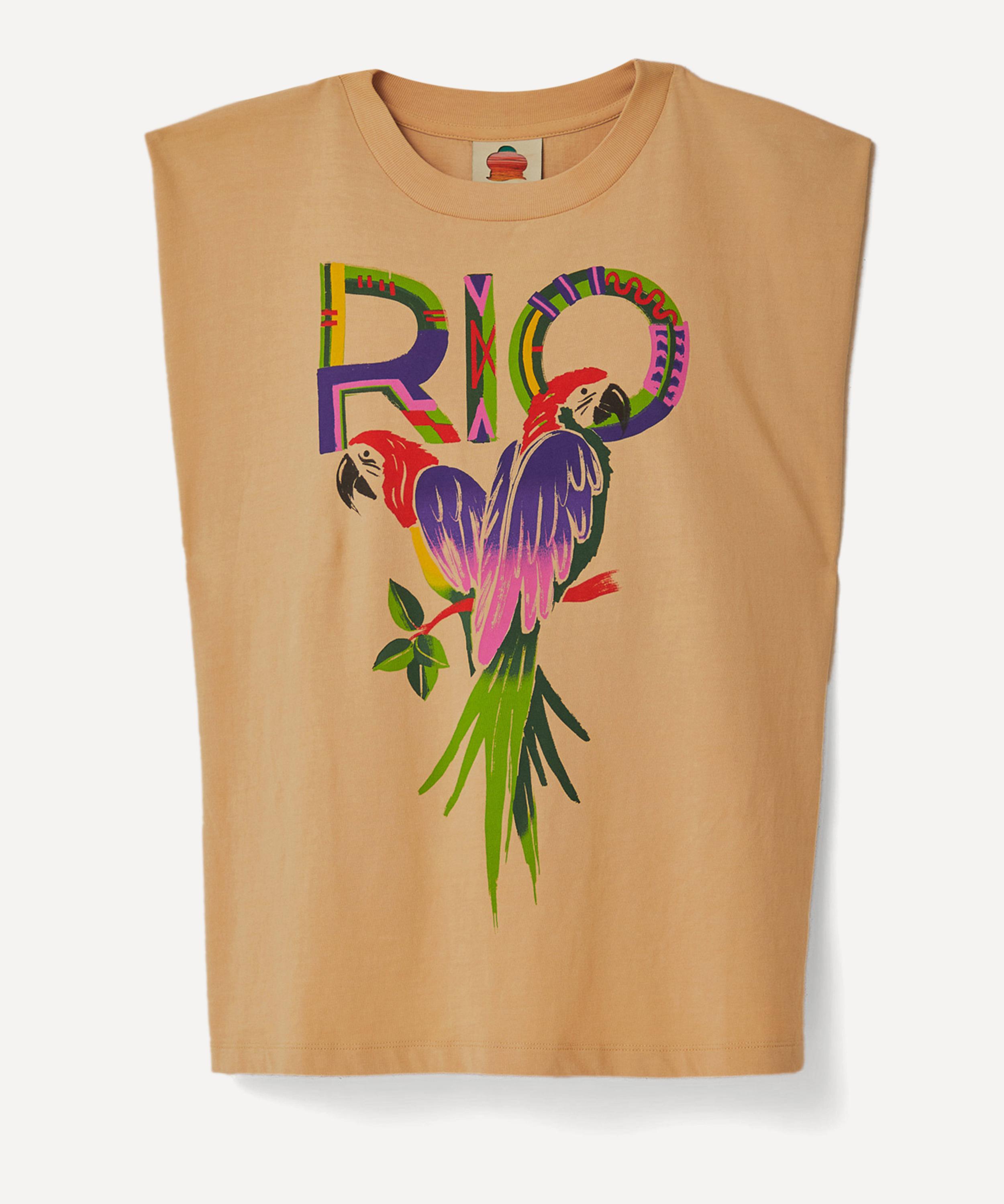 FARM Rio - Rio Shoulder Pads Muscle T-Shirt image number 0