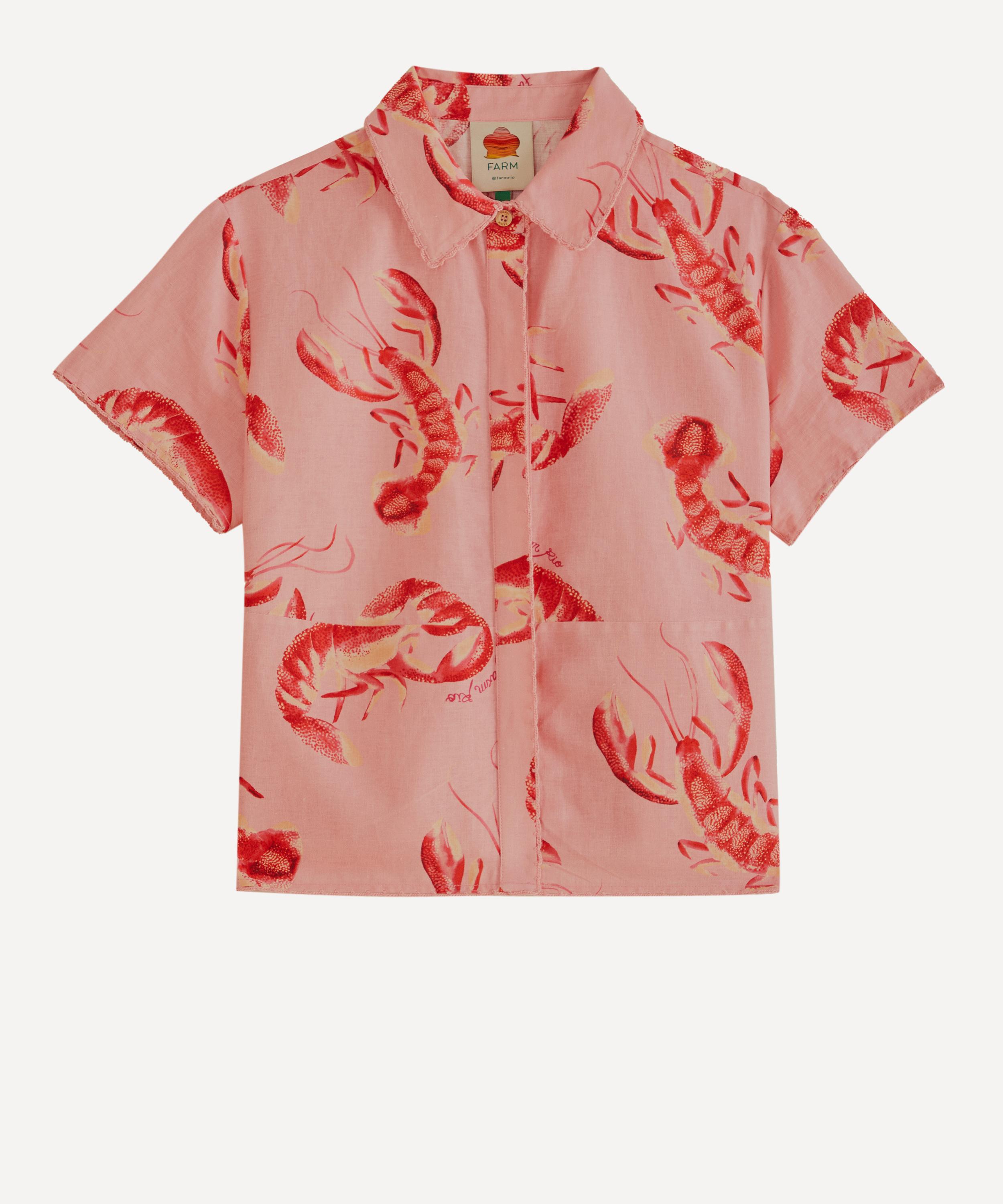 FARM Rio - Pink Lobsters Shirt image number 0