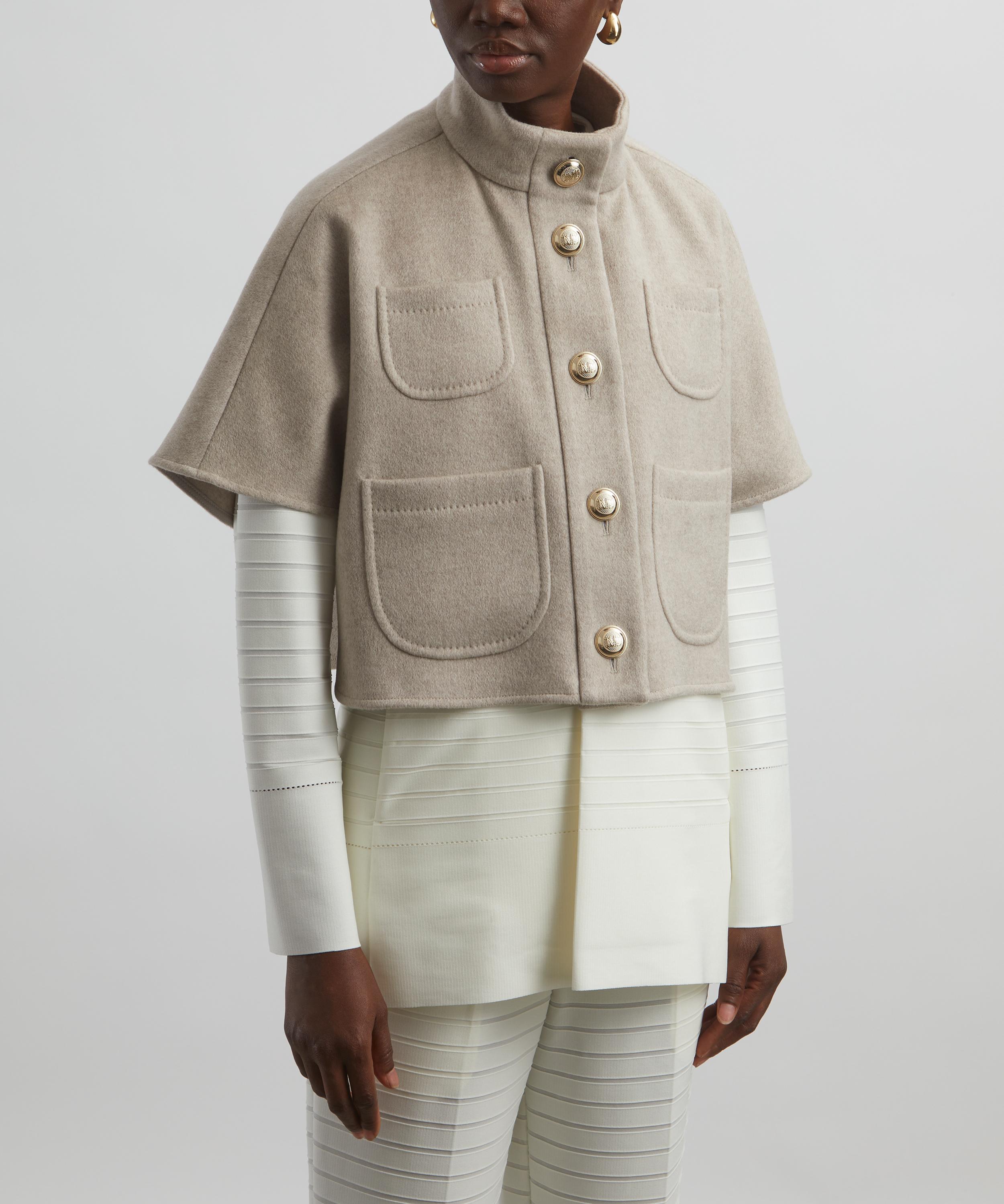 Max Mara - Cropped Cashmere Cape image number 2