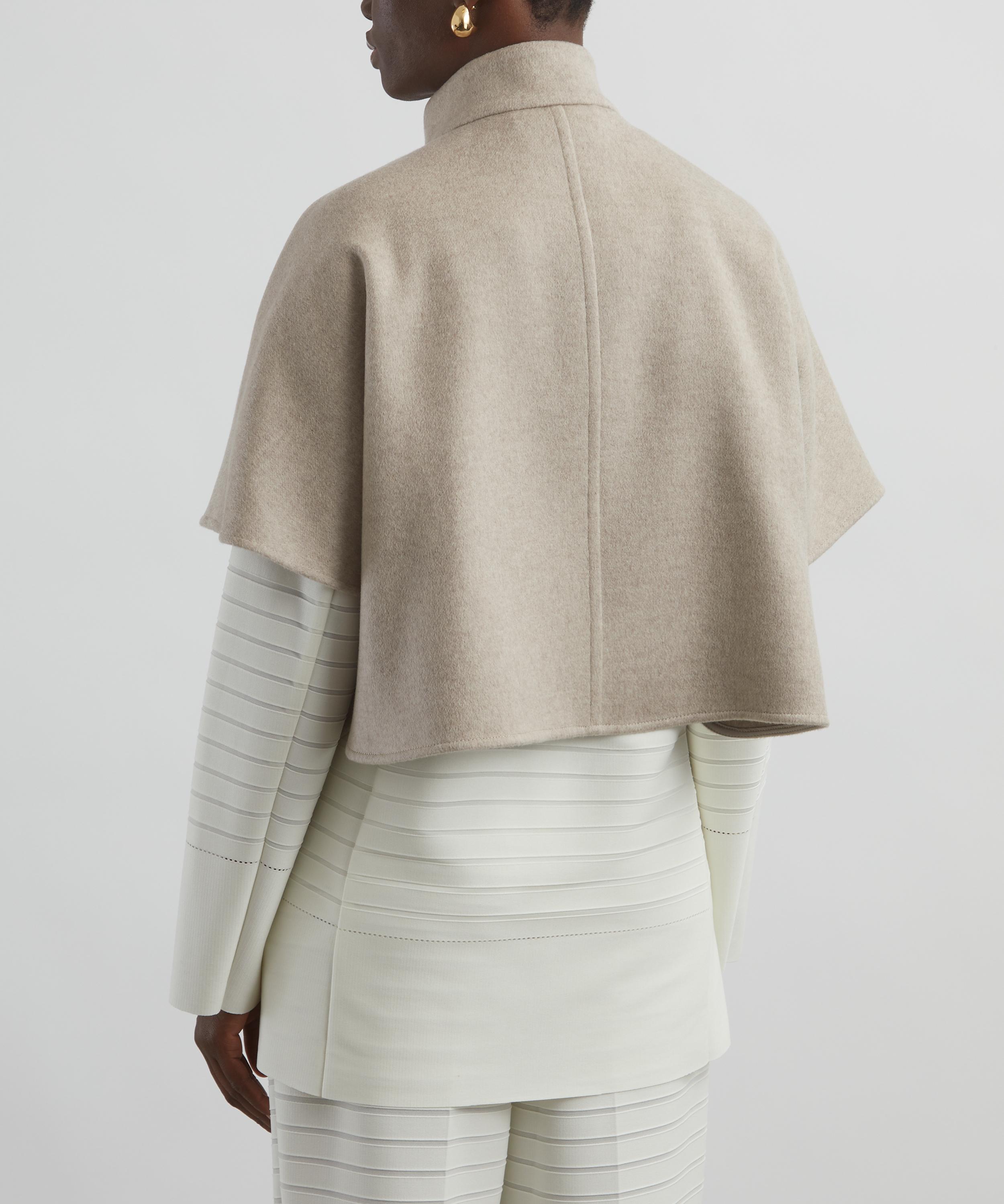 Max Mara - Cropped Cashmere Cape image number 3