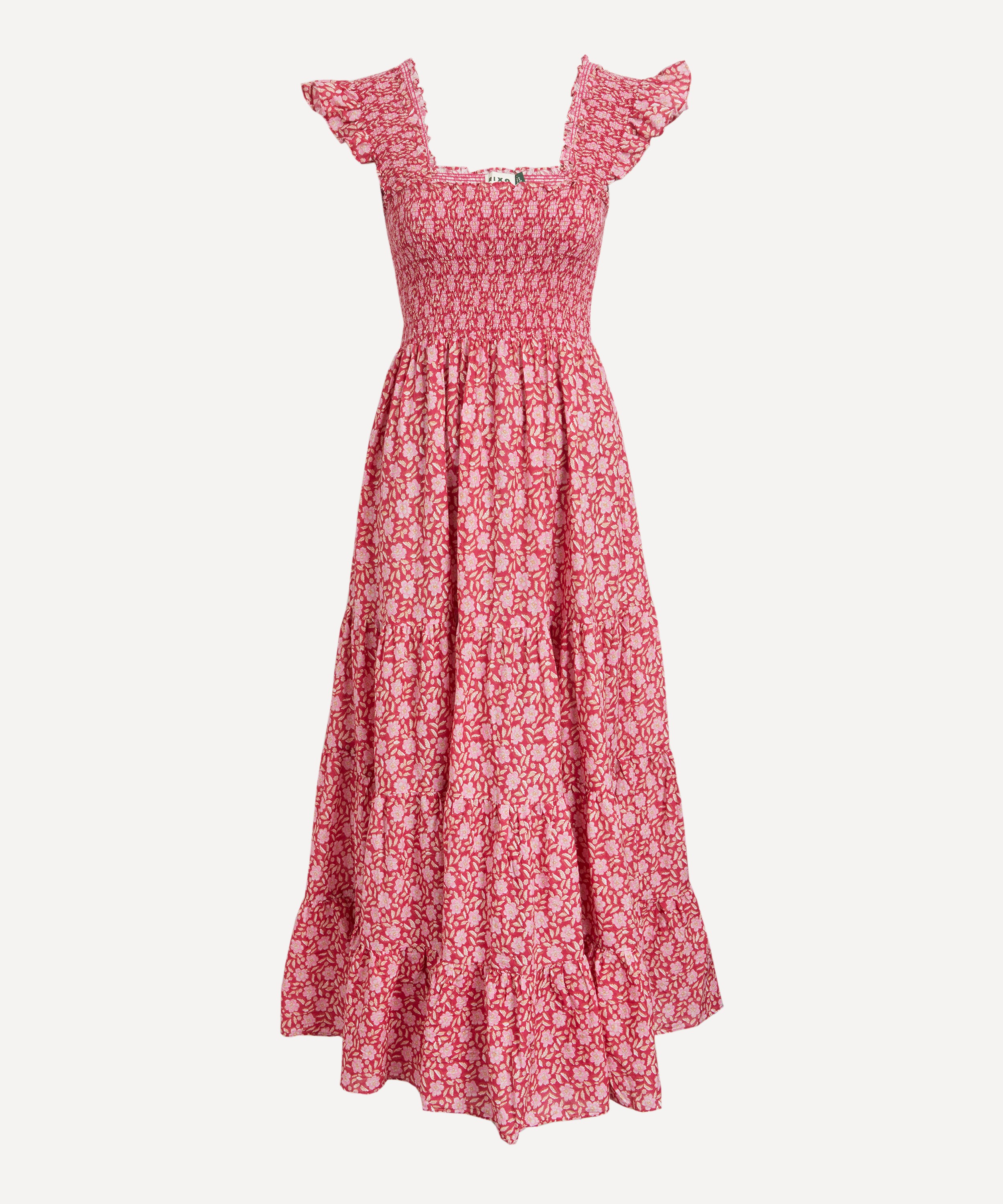 RIXO - Kendal Cotton Midi Dress image number 0