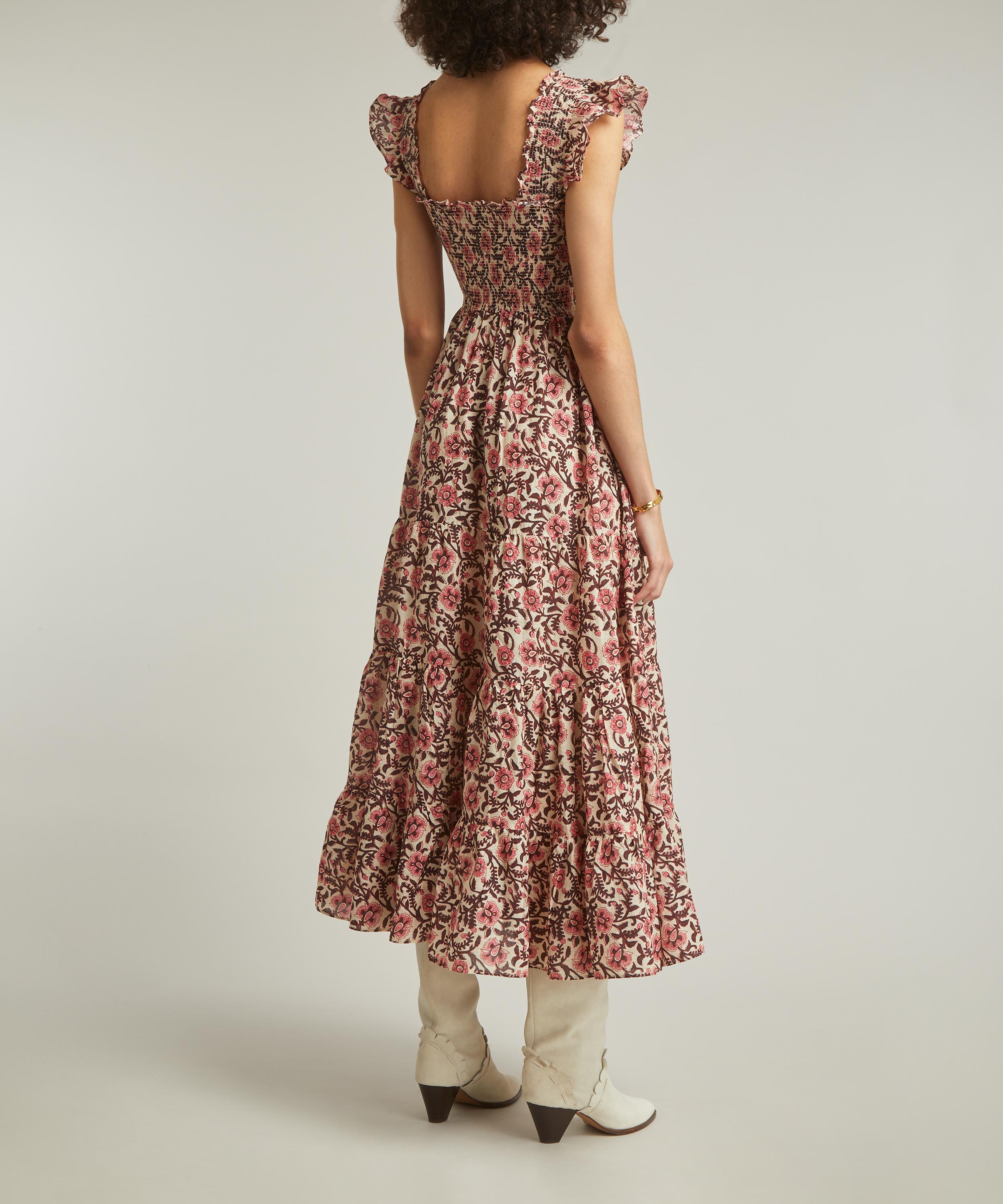 RIXO - Kendal Cotton Midi Dress image number 3